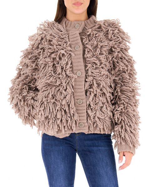 Cardigan misto lana