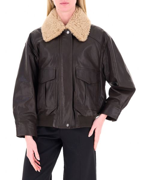 Giubbino in pelle