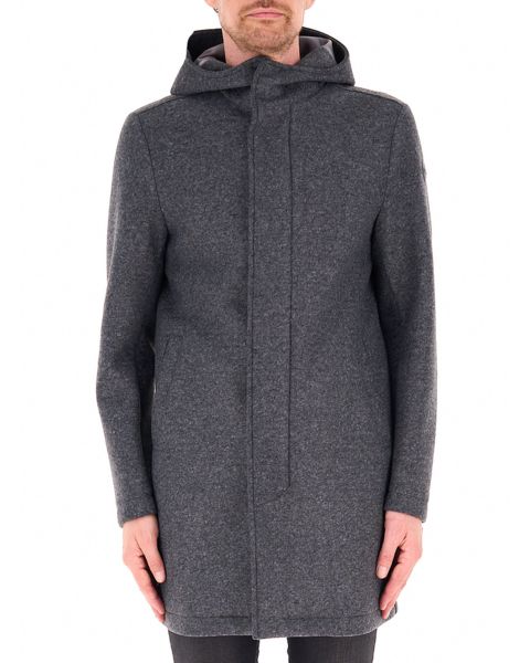 Cappotto con cappuccio