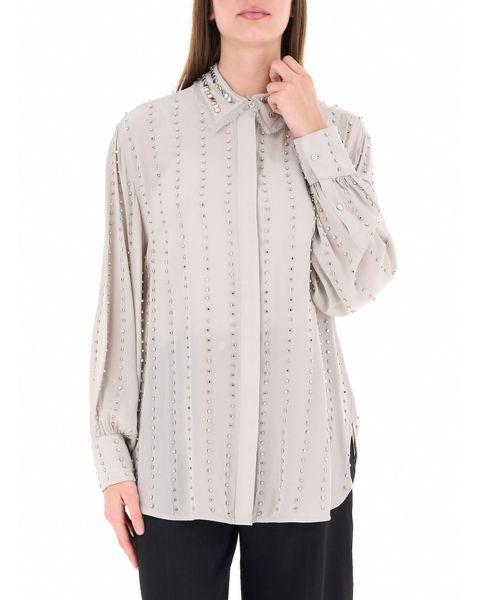 Camicia con strass