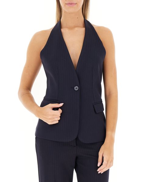 Gilet misto viscosa