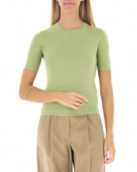 T-shirt misto lana
