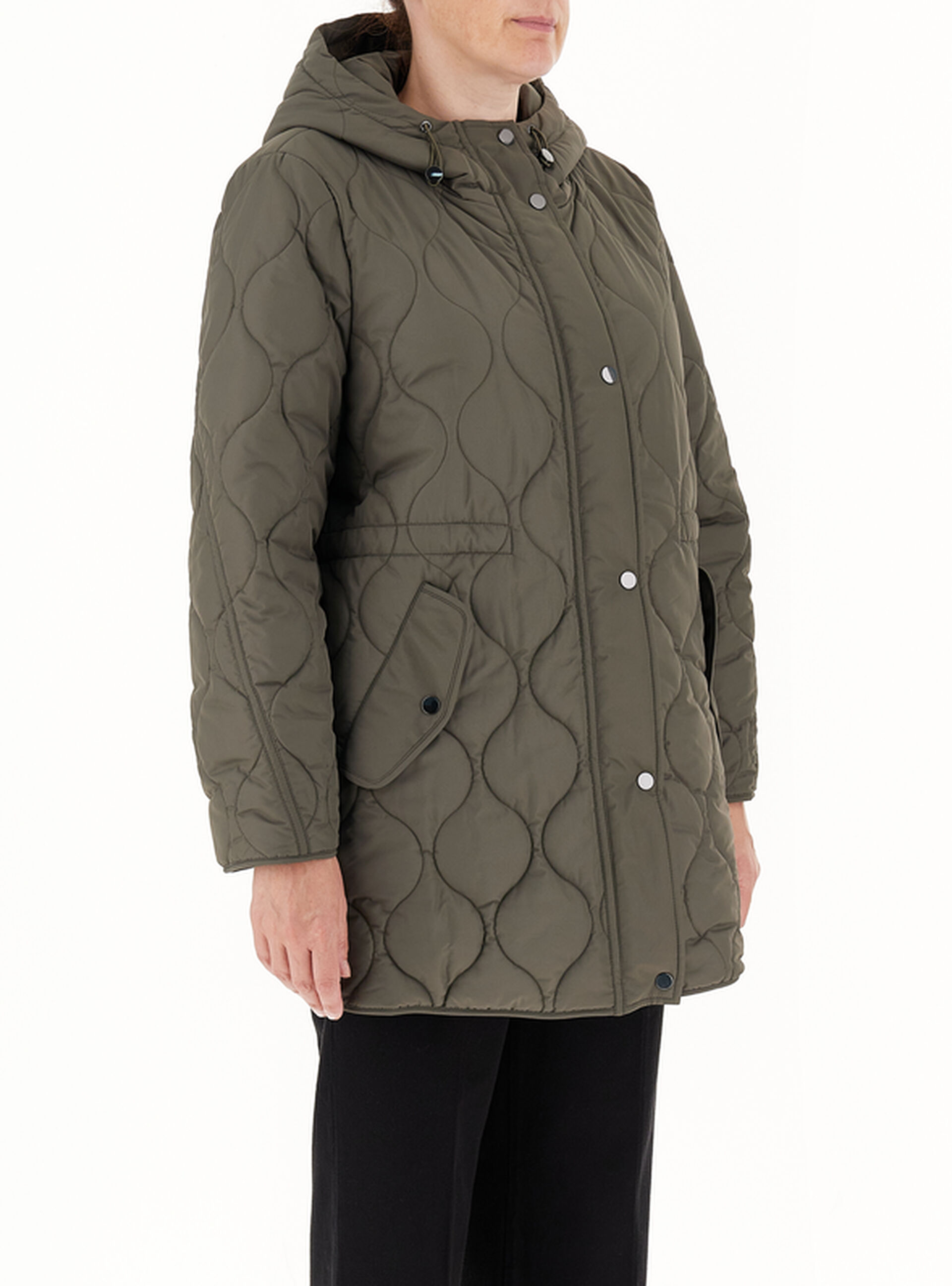 PERSONA by MARINA RINALDI Piumino con cappuccio DONNA