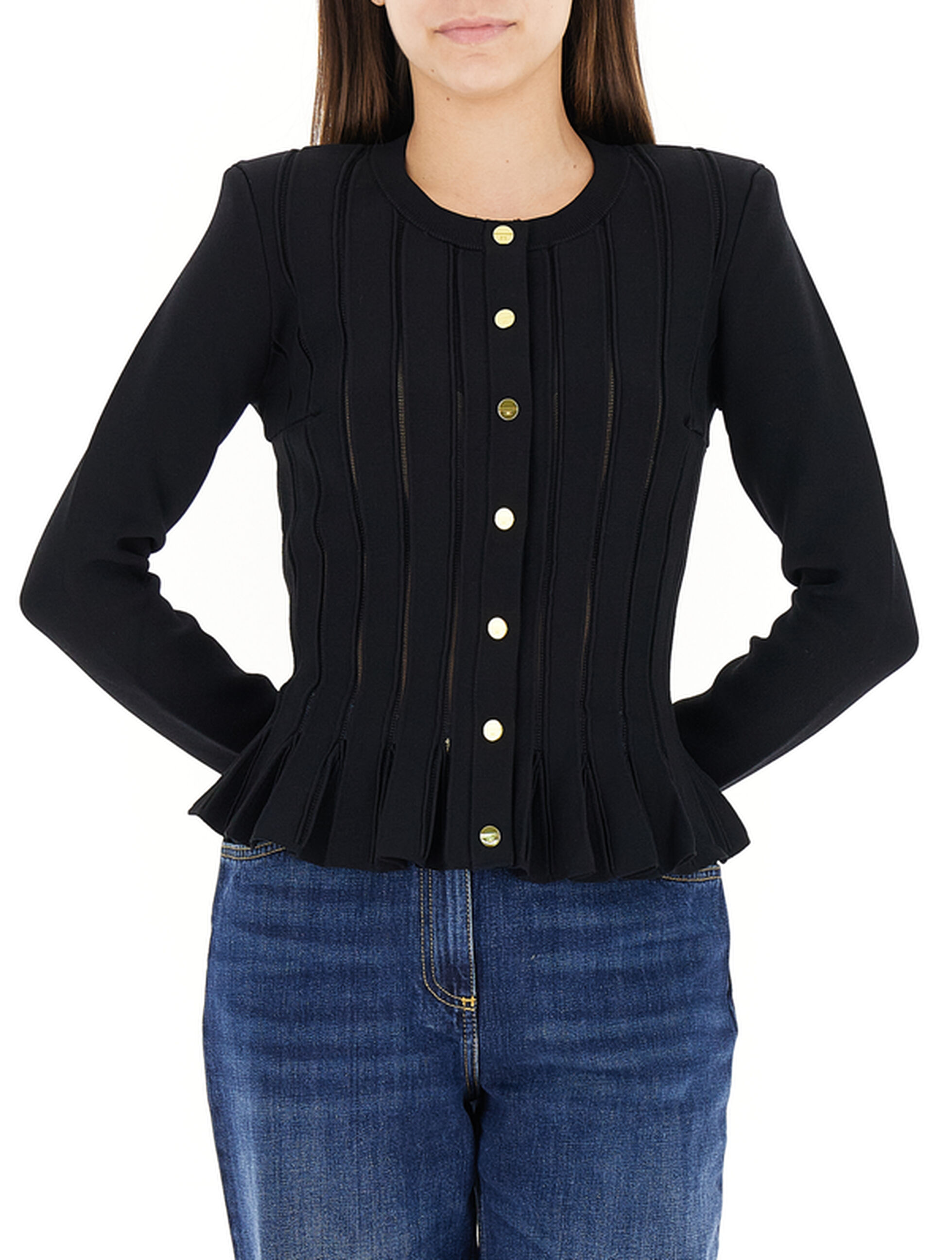 ELISABETTA FRANCHI Cardigan in maglia DONNA 39319_MK07S_110