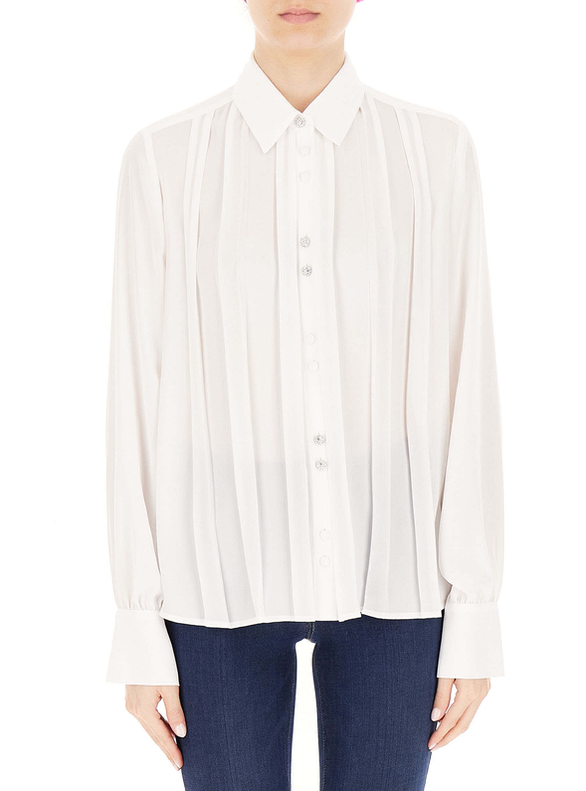 Liu Jo Camicia Con Fiocco Davanti Camicia Maniche Lunghe