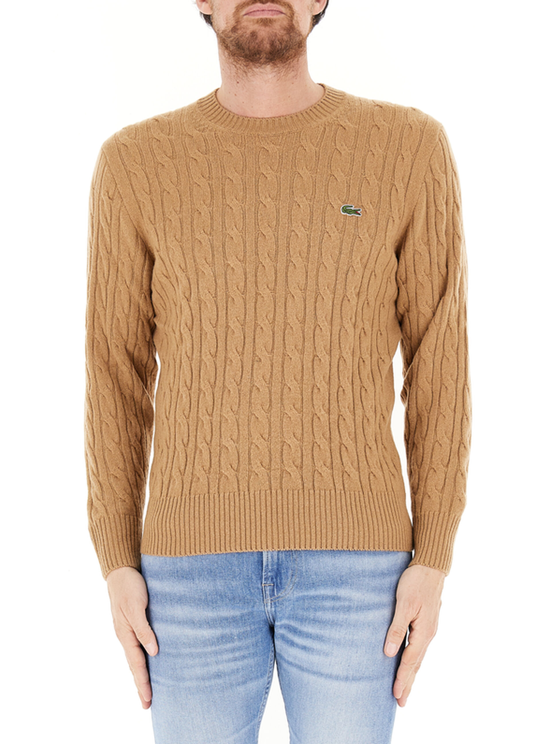 LACOSTE Maglione a trecce ABBIGLIAMENTO SPORTIVO 00054_AH2924_02S