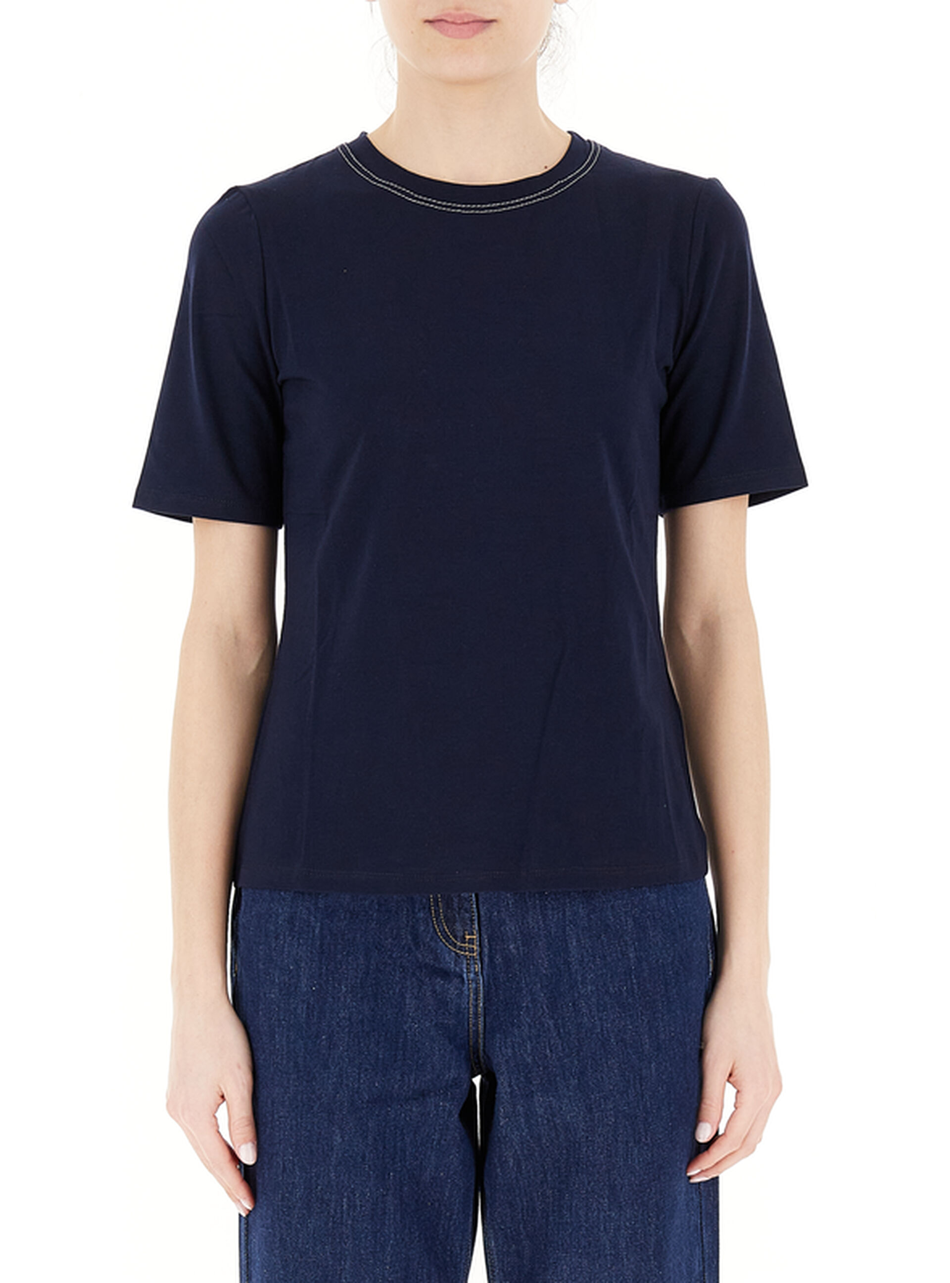 DIANA GALLESI T-shirt girocollo DONNA 44280_G011R000581N_011 - Main Image