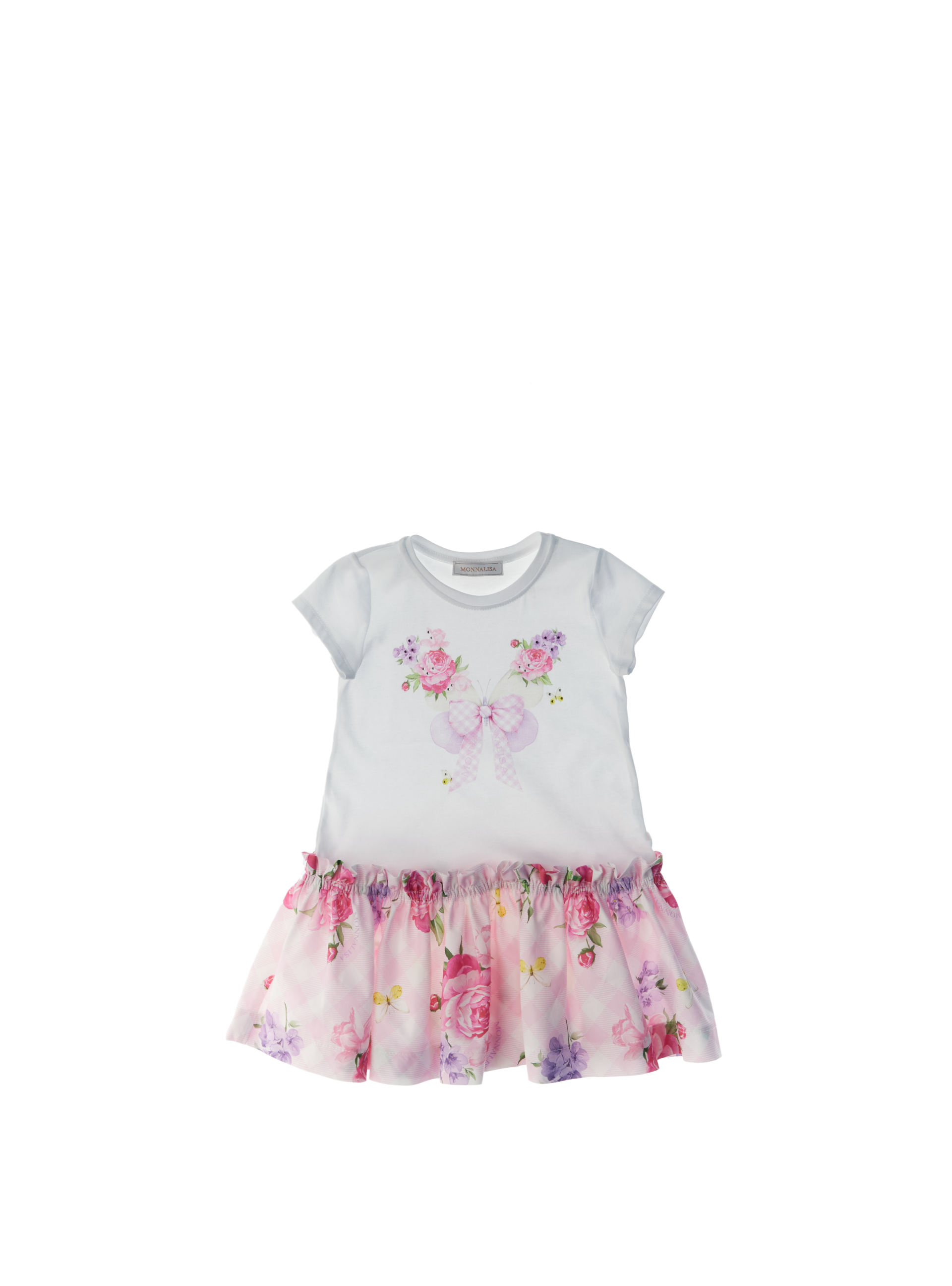 MONNALISA Abito in cotone BAMBINO 34296_11G922NP_7621_0090 | Sorelle ...