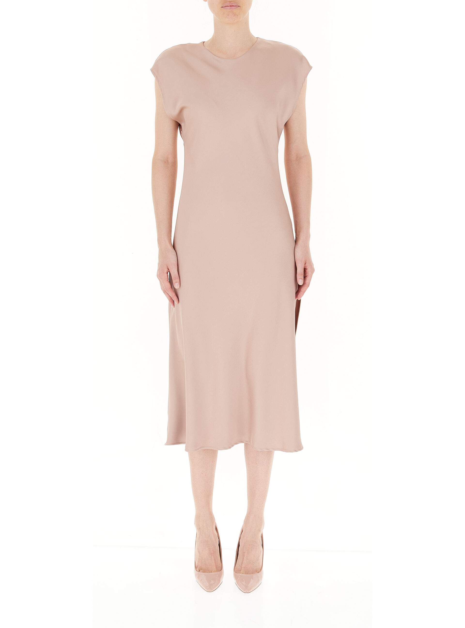 VICOLO Abito in raso DONNA 34231_TS0251_ROSA Sorelle