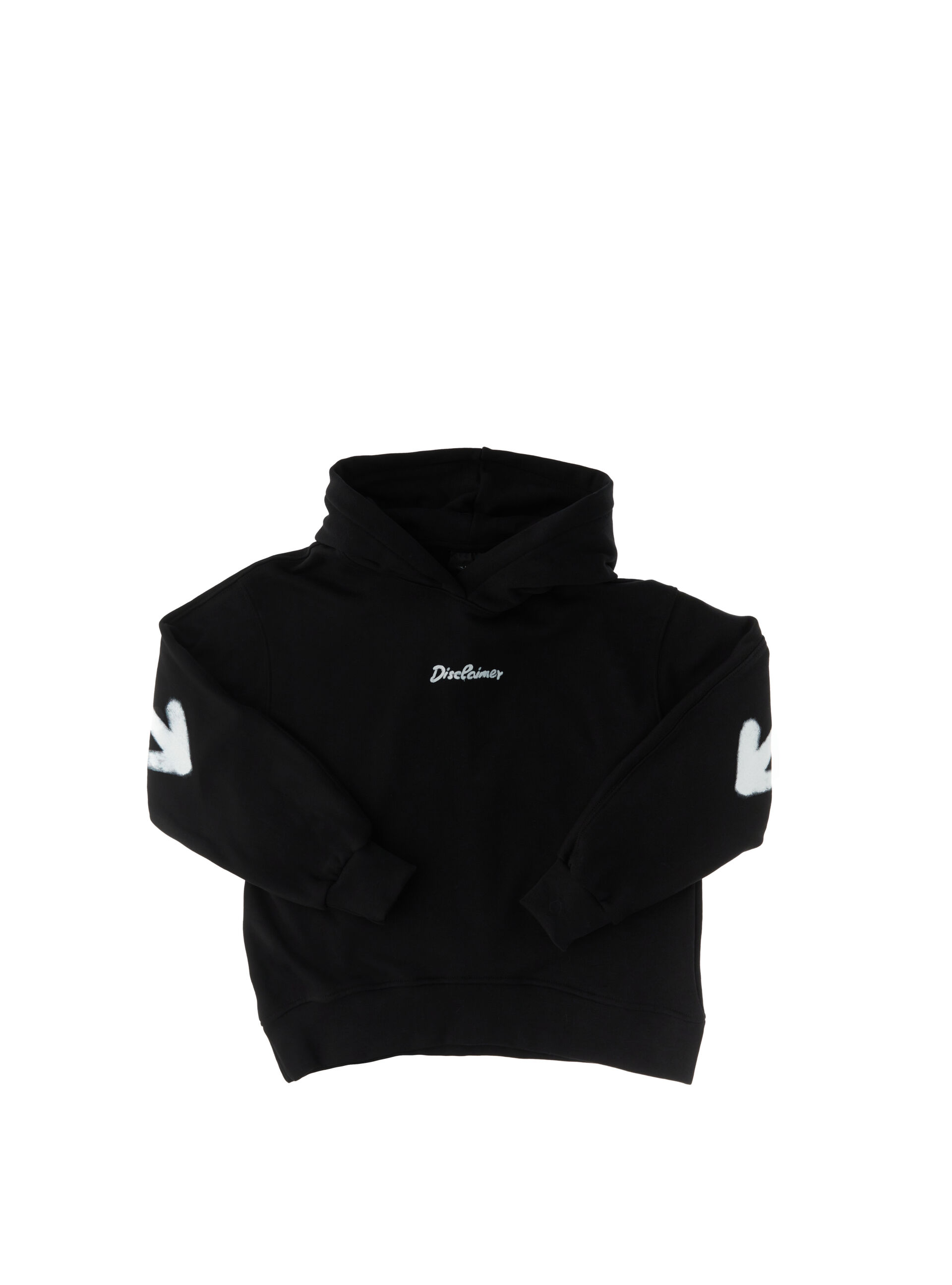 DISCLAIMER Felpa con cappuccio BAMBINO 43035_58342_NERO Sorelle