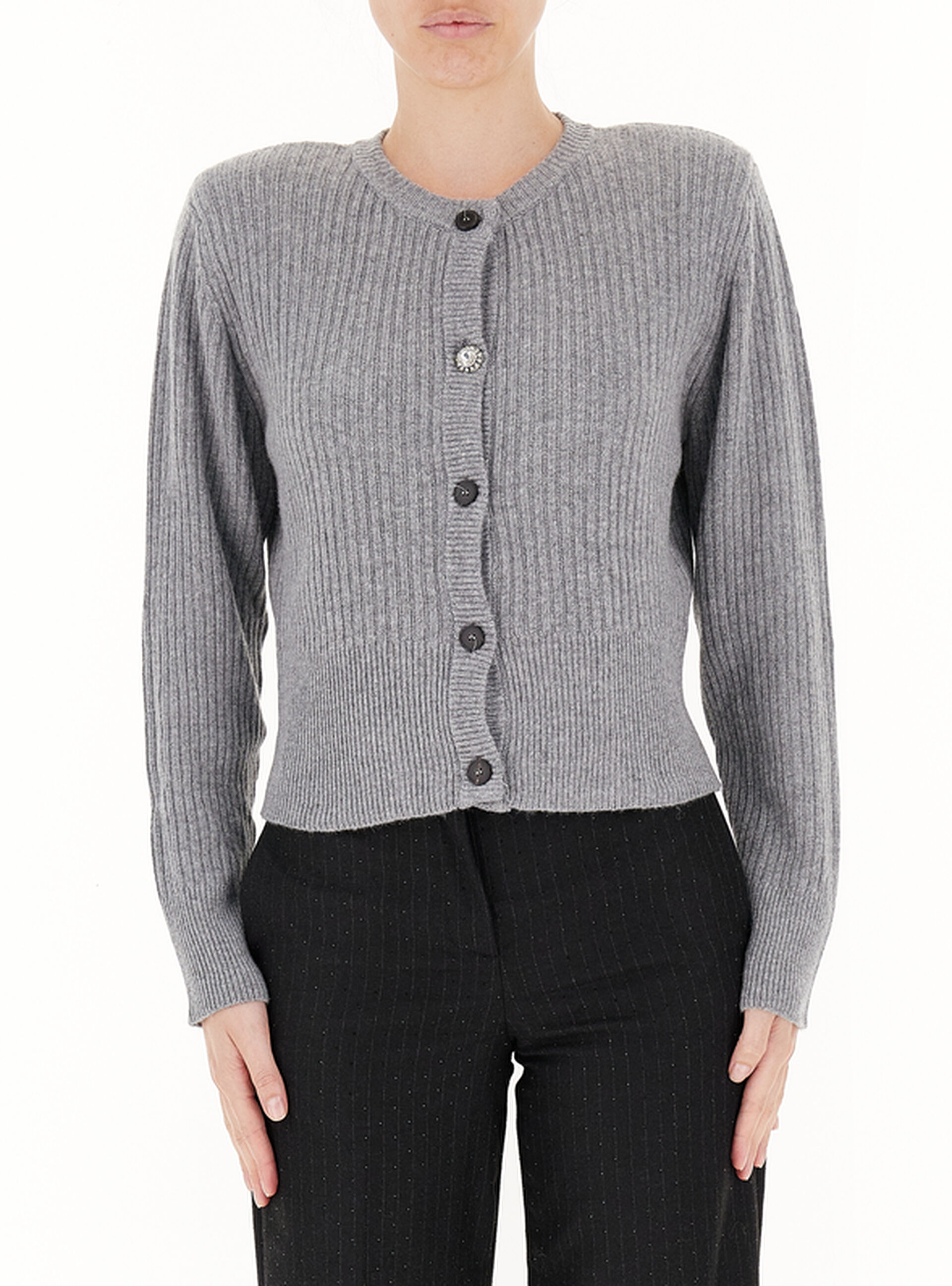 Cardigan misto lana
