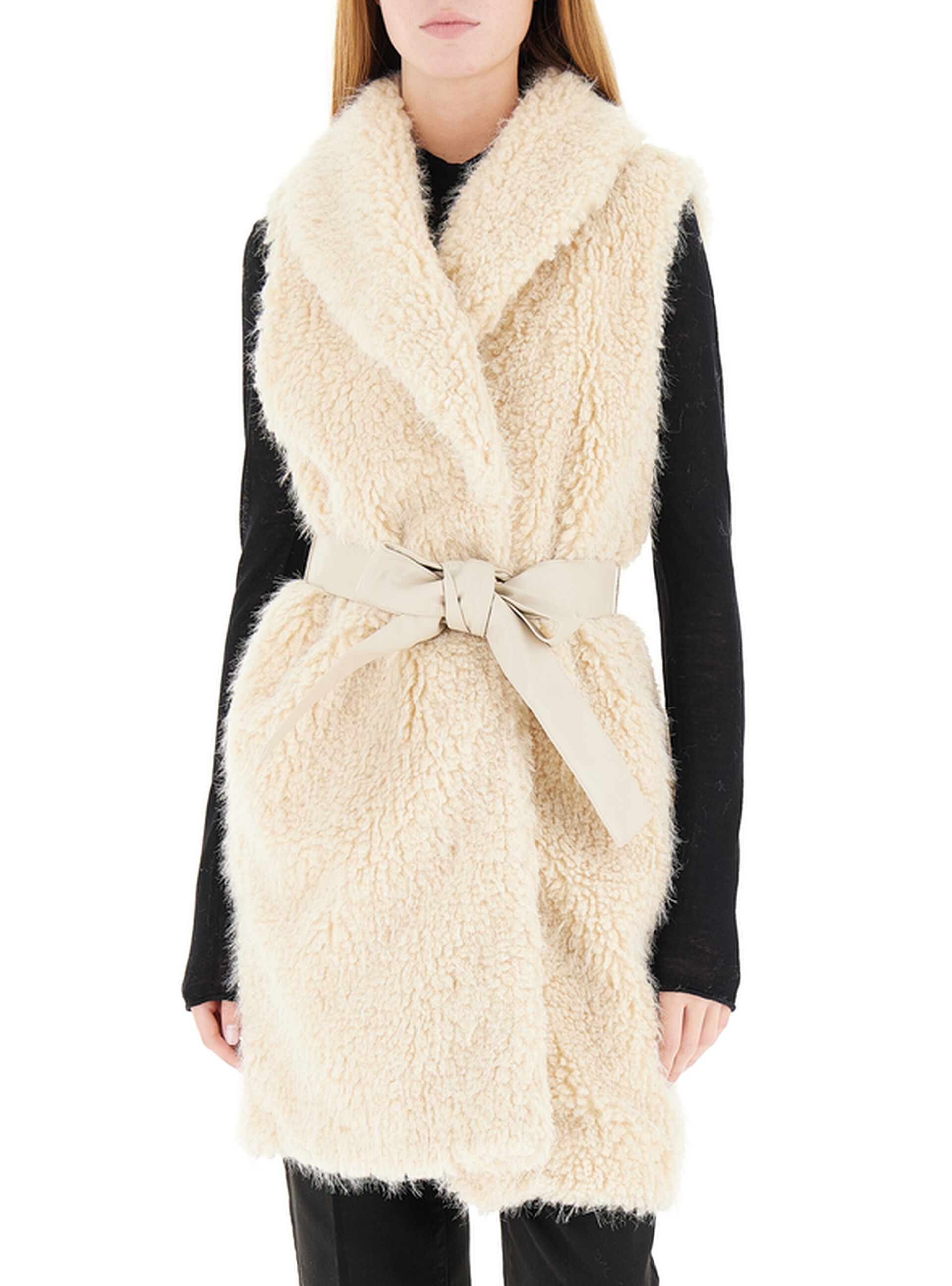 Finta pelliccia smanicata