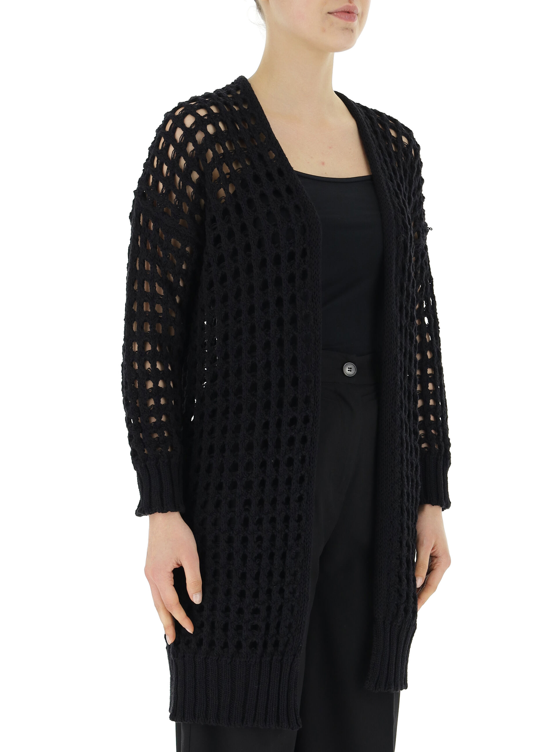 Cardigan aperto