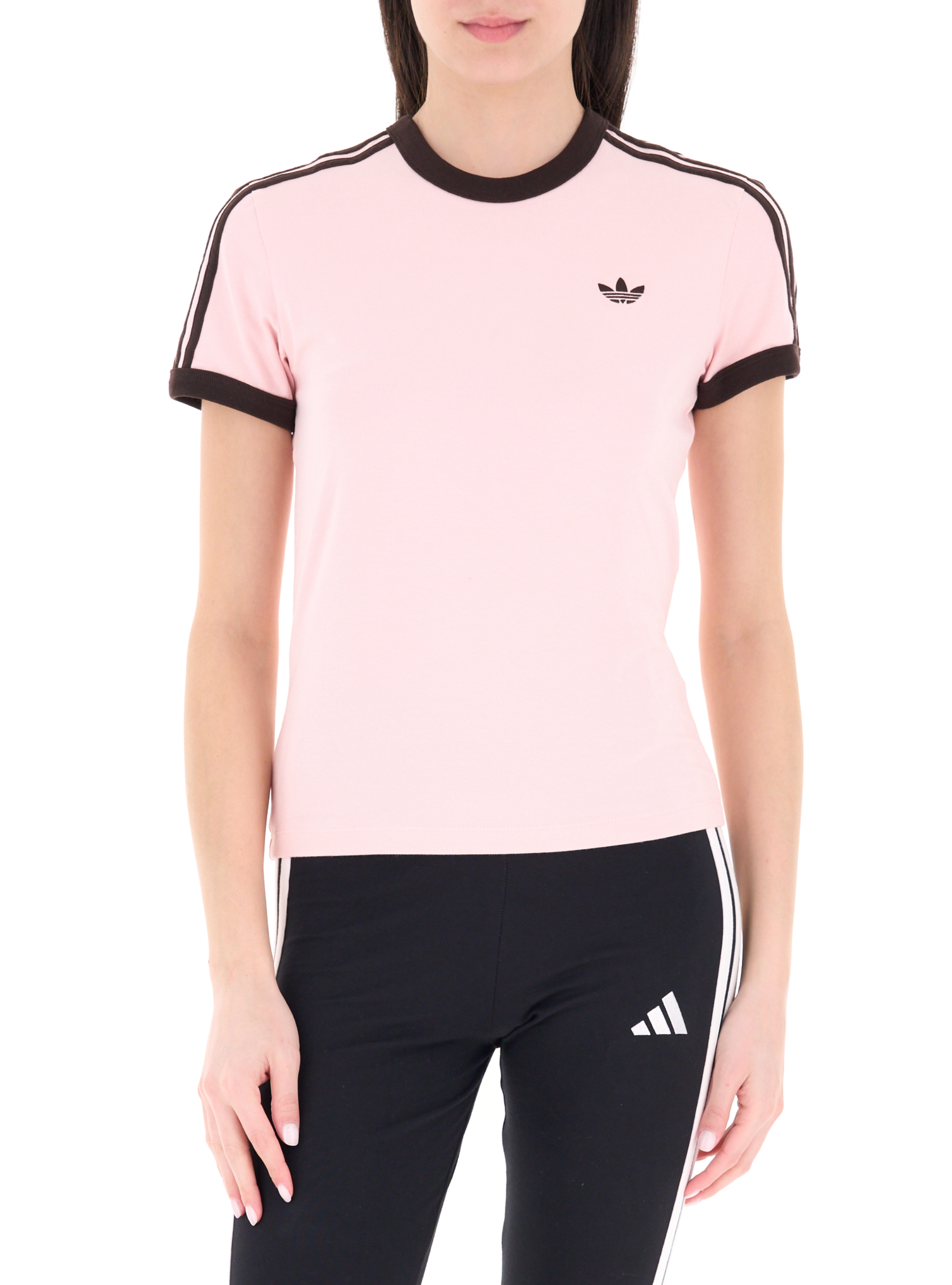 Adidas T-shirt girocollo ROSA