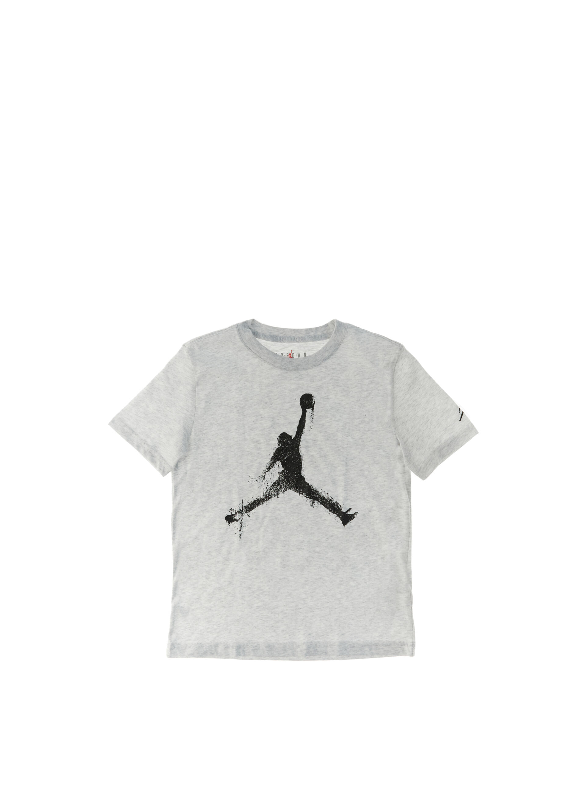 T-shirt con stampa JORDAN GRIGIO CHIARO 12-13