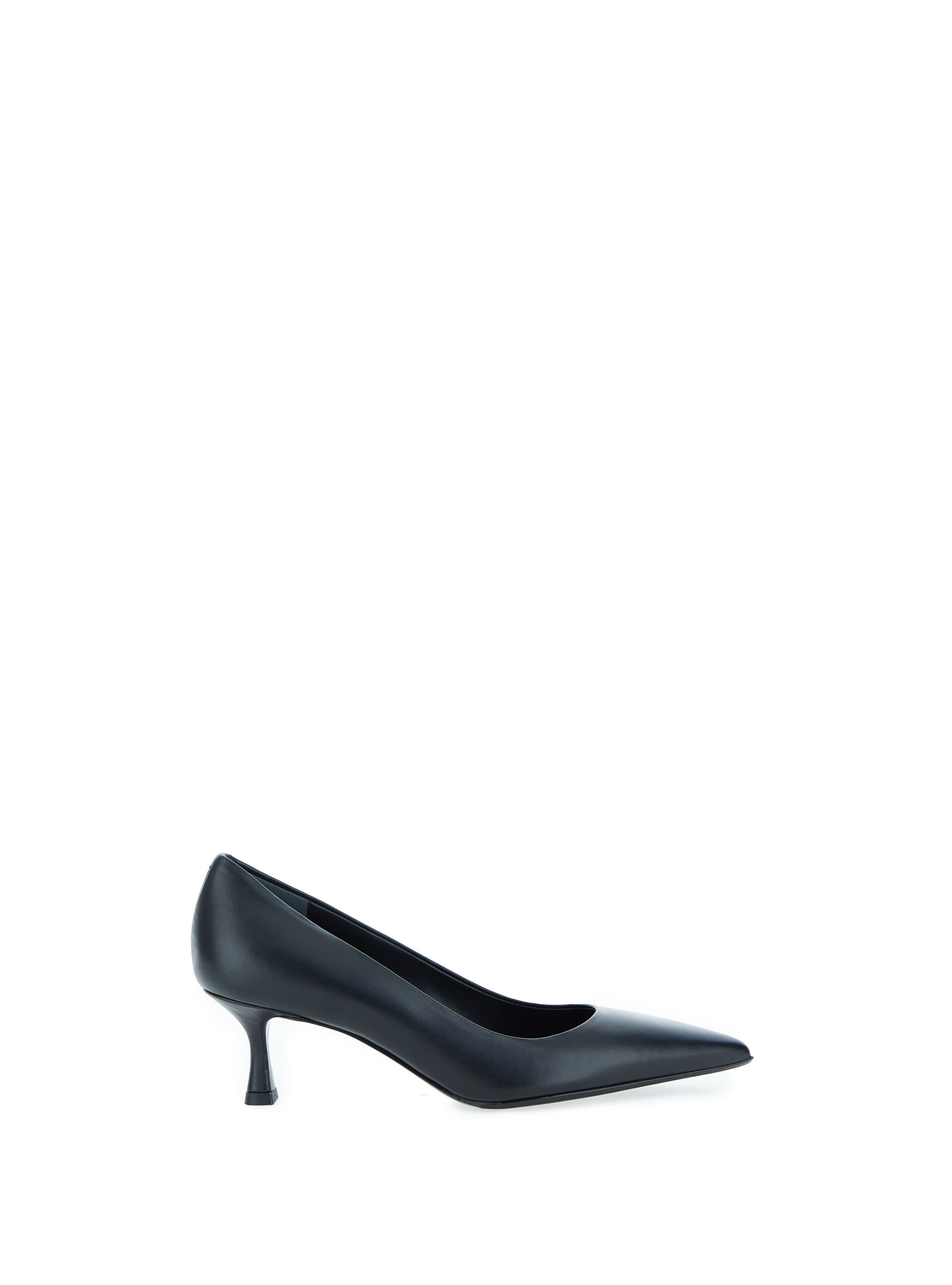 Décolleté in pelle NERO 41