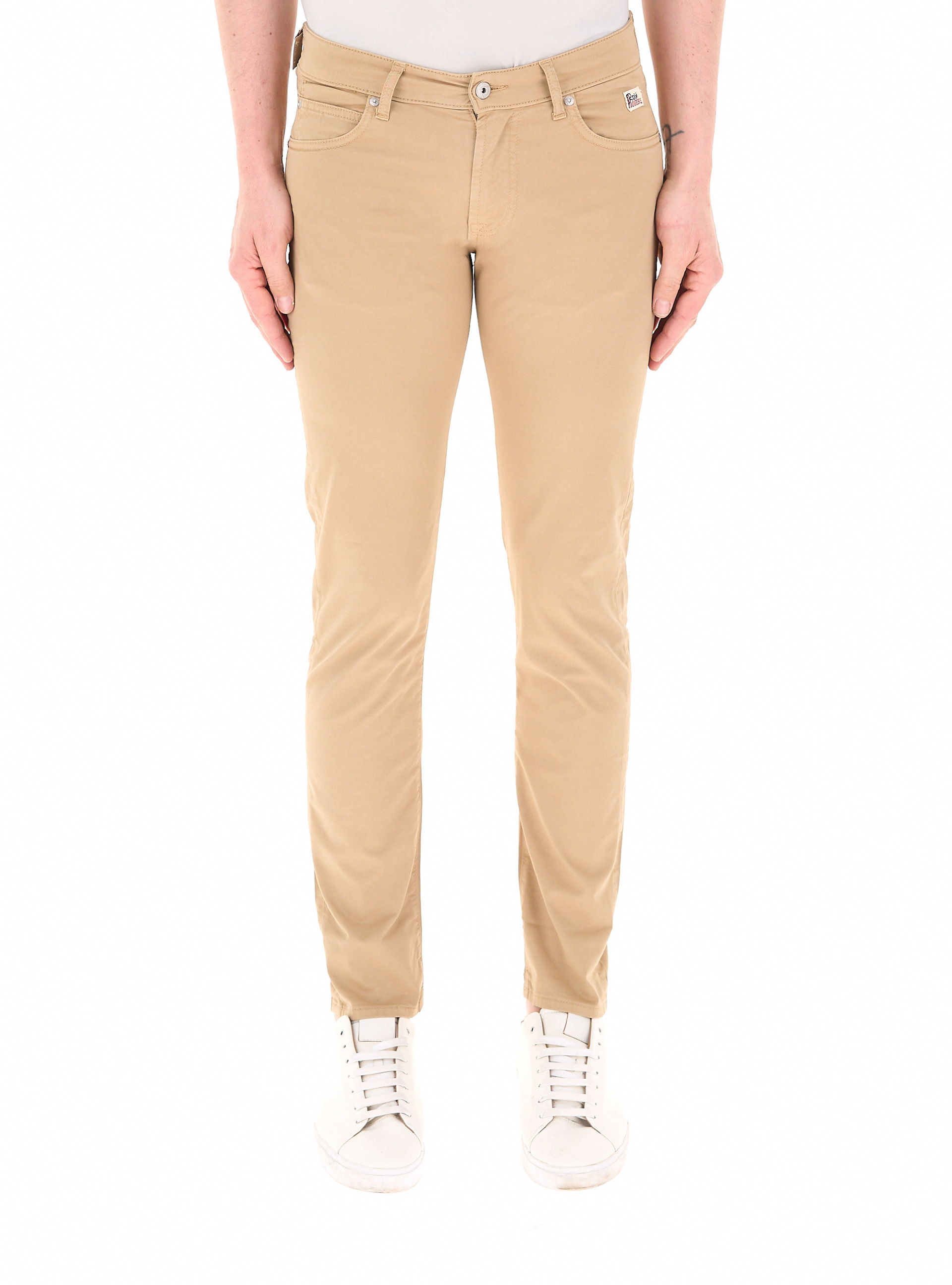 Pantalone slim fit BEIGE