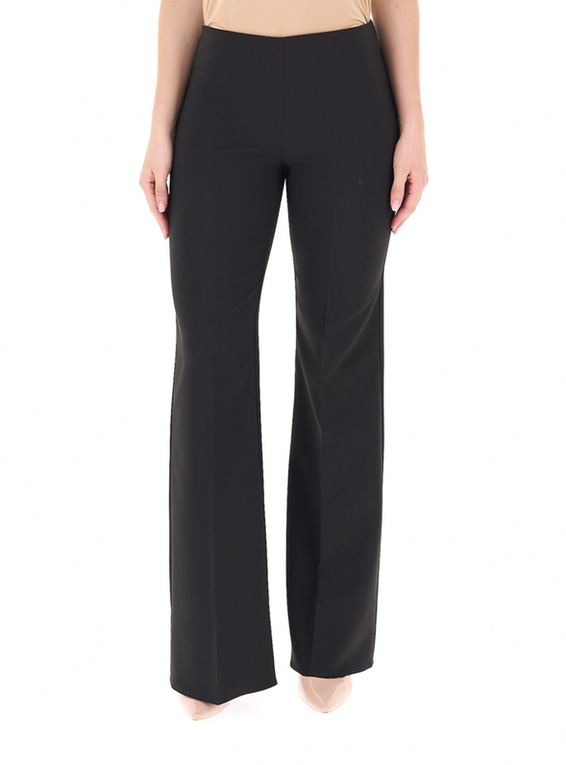 Pantalone flare NERO XL