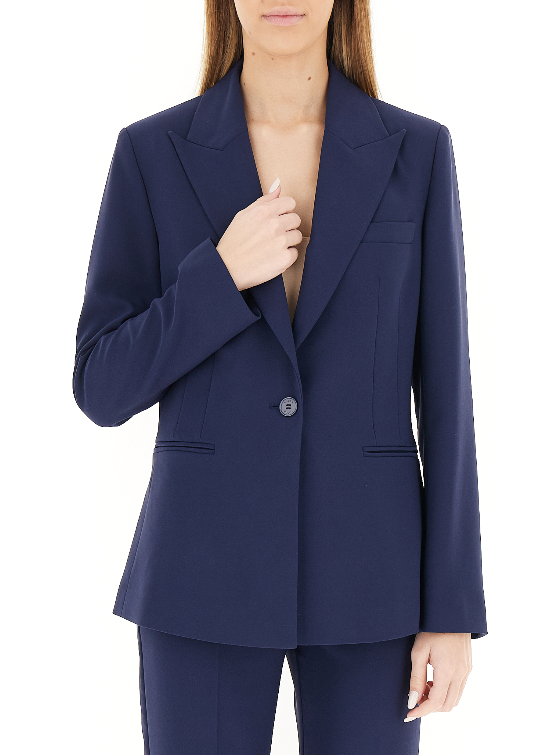 KOCCA Blazer monopetto BLU NAVY XL