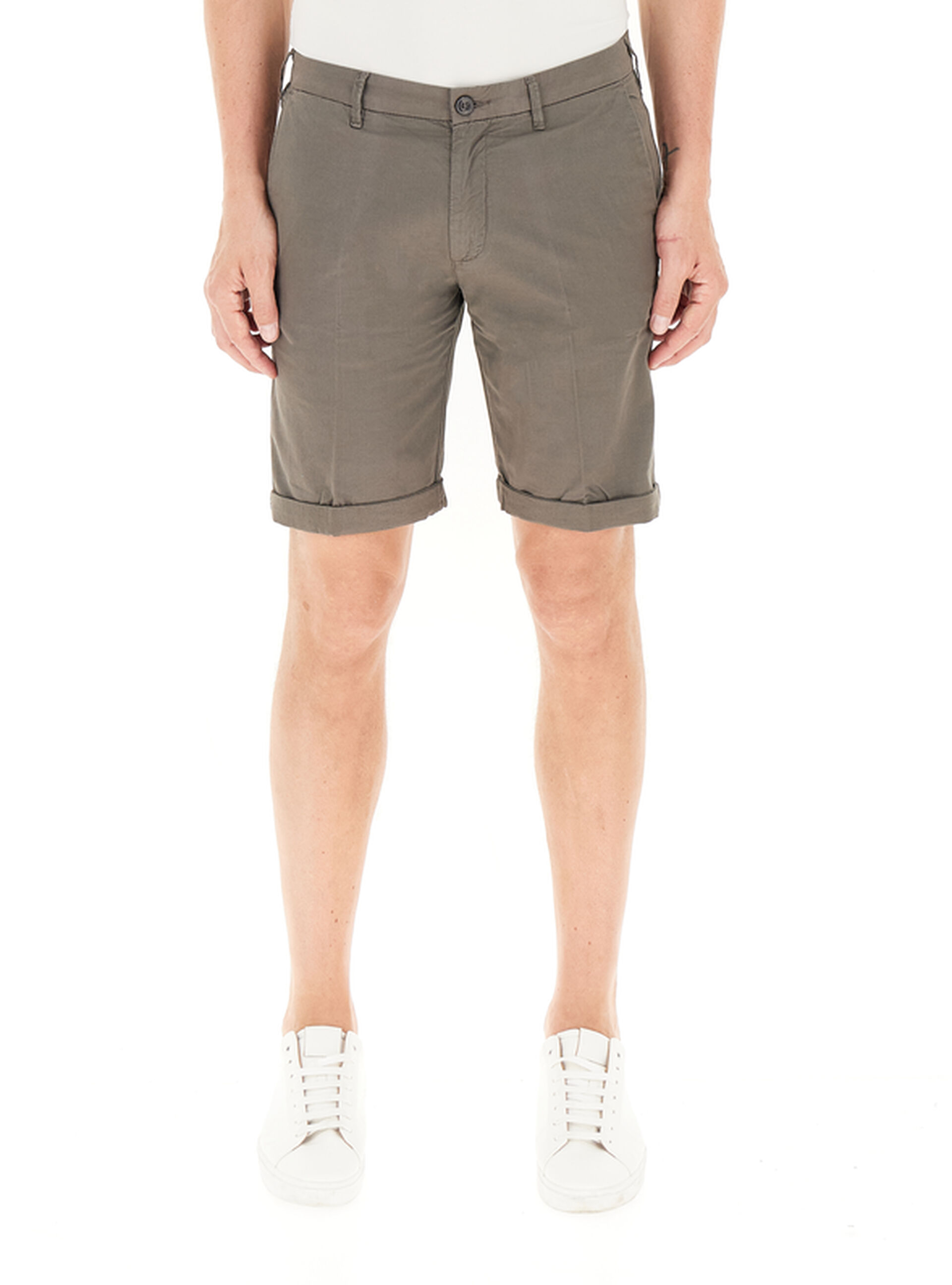 WEFT Bermuda chino FANGO