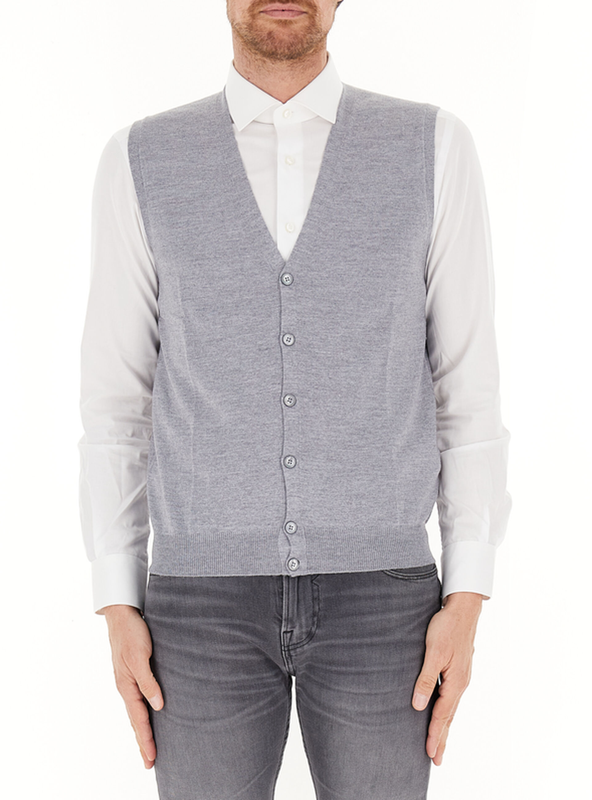 Gilet in lana GRAN SASSO