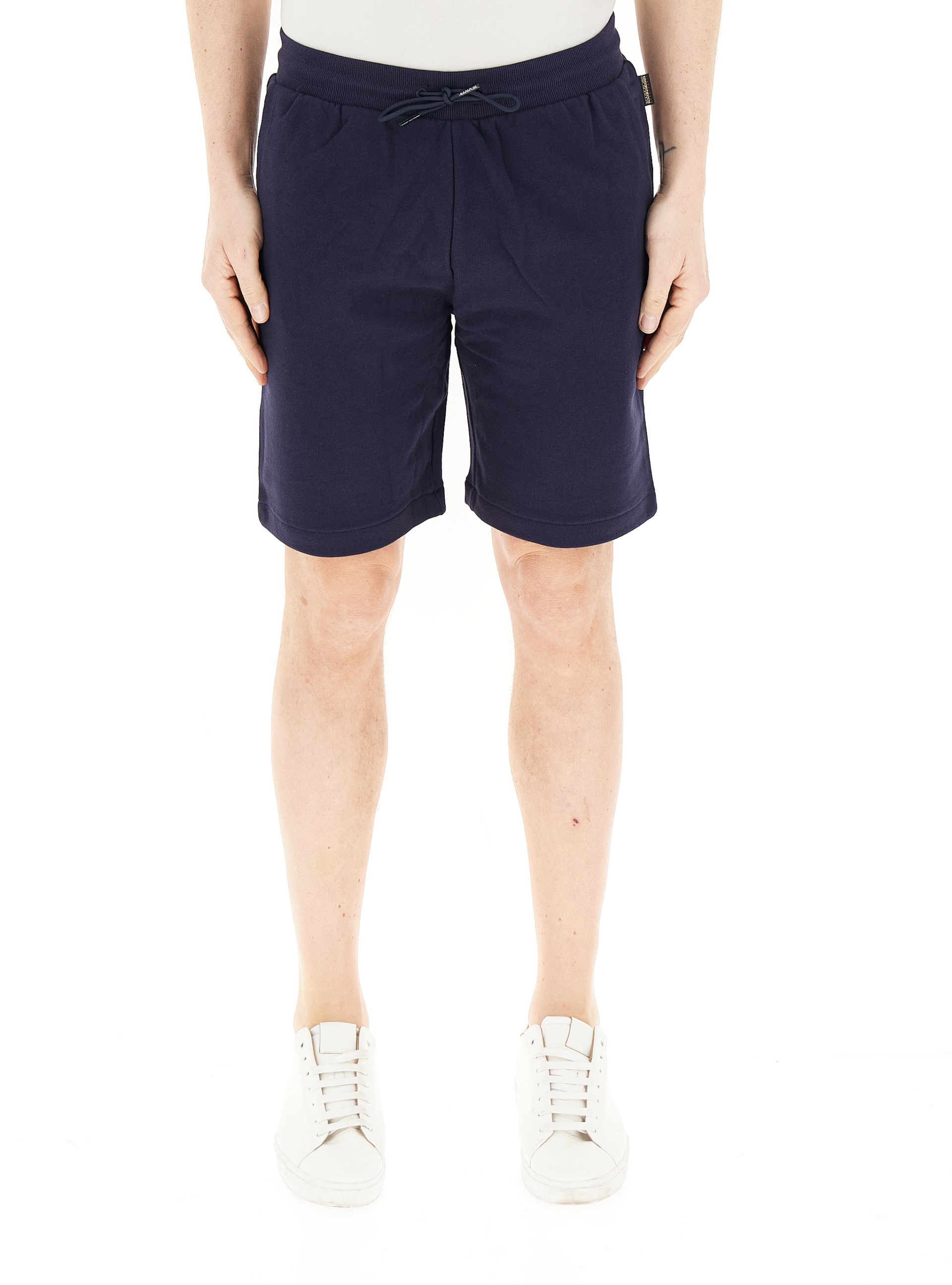 Bermuda in felpa BLU NAVY