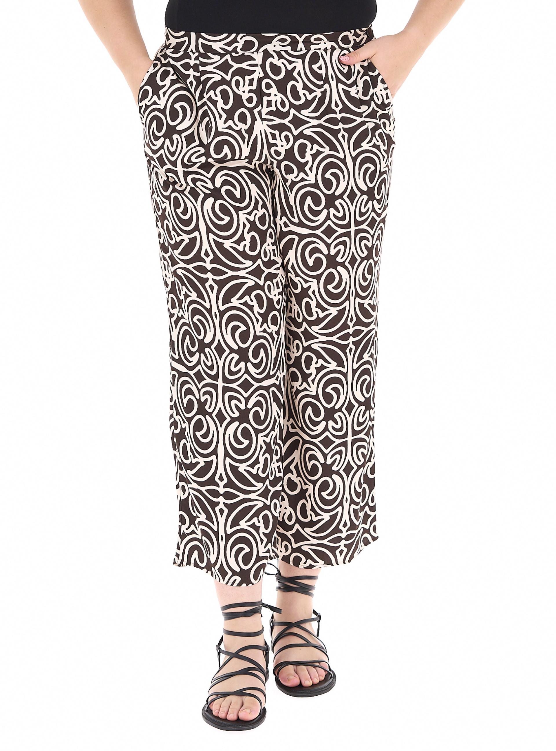 Pantalone in viscosa LUISA VIOLA X MARA VENIER