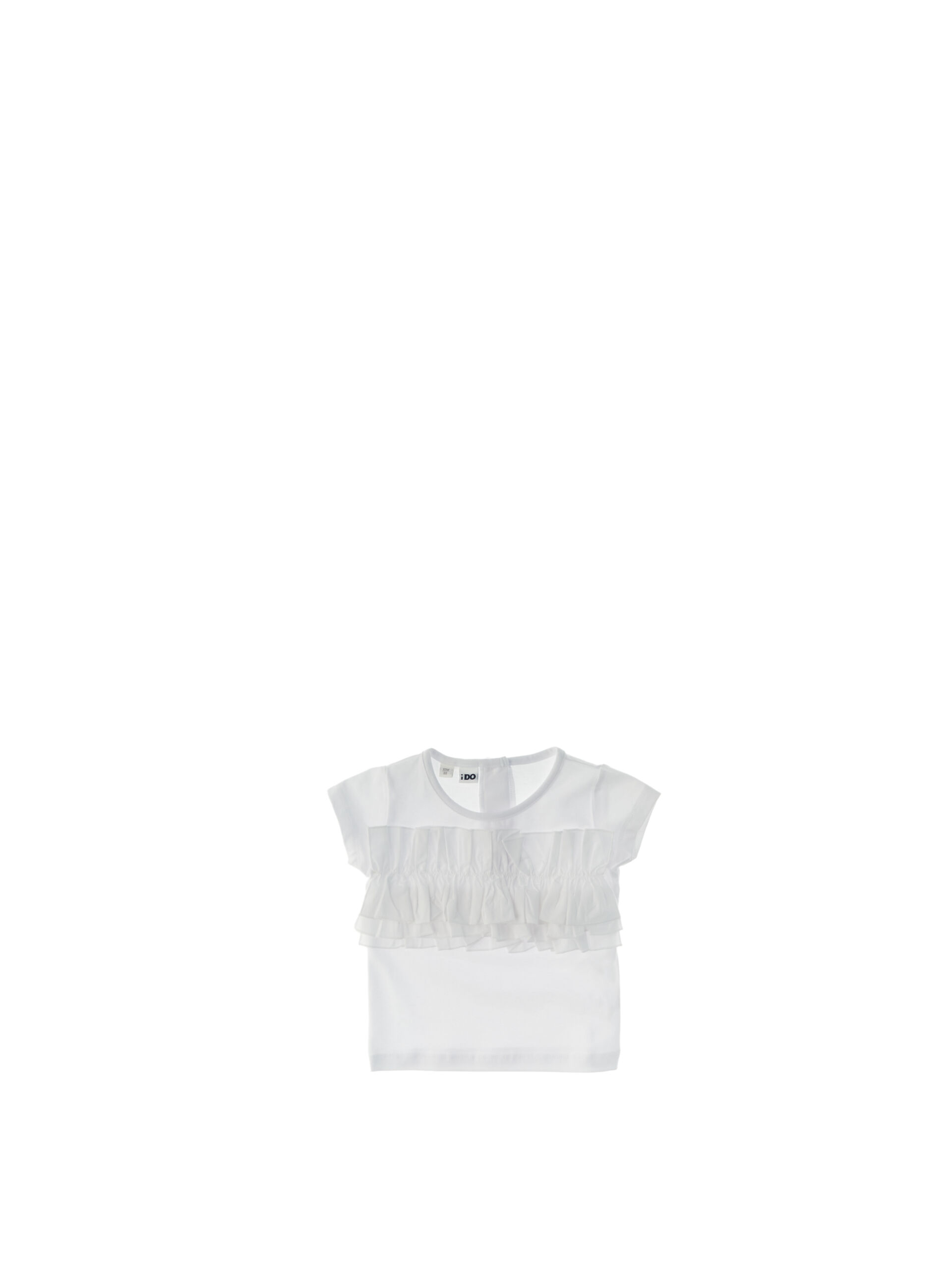 IDO T-shirt in cotone PANNA