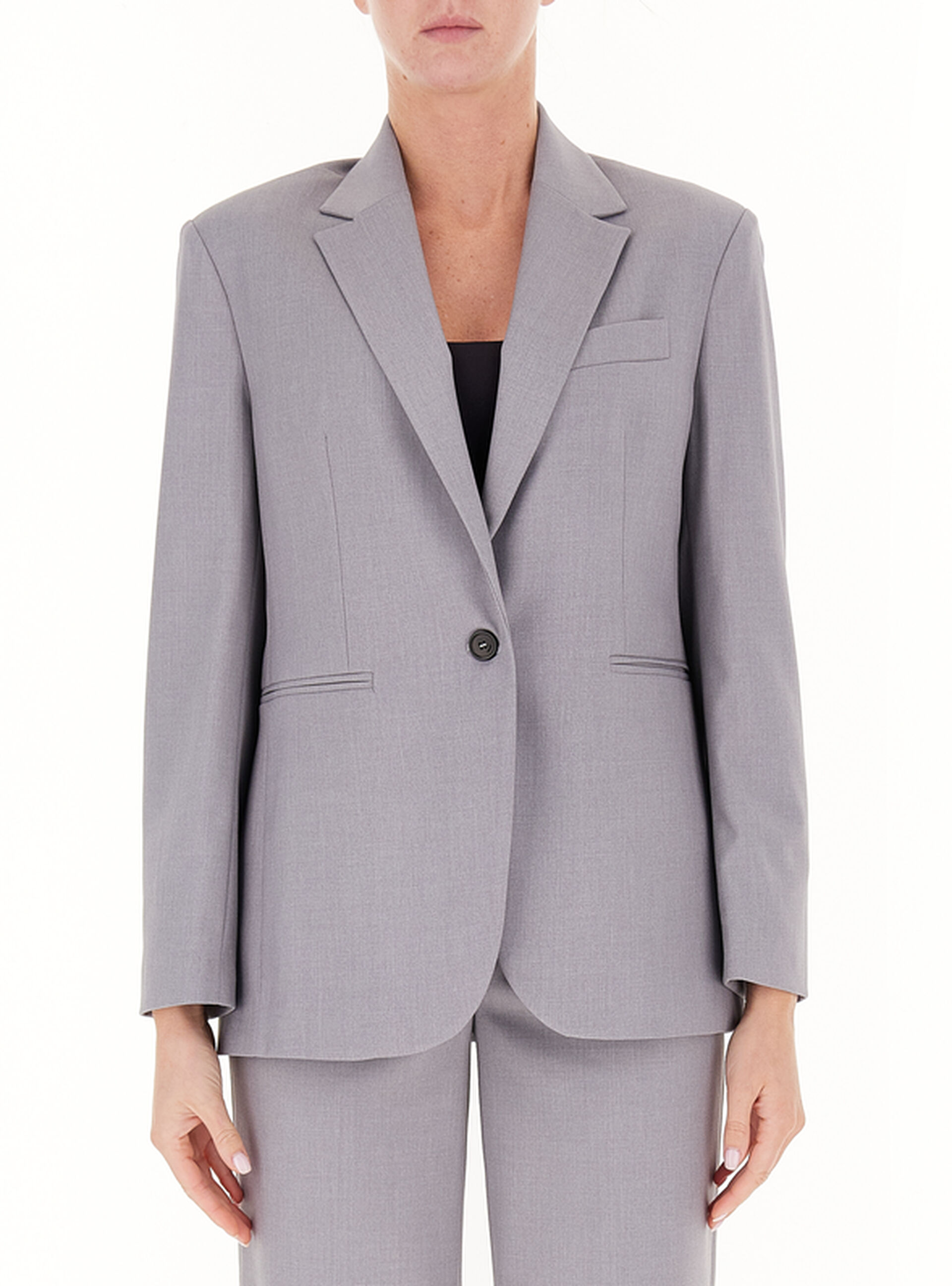 Blazer Monopetto LIU JEANS GRIGIO
