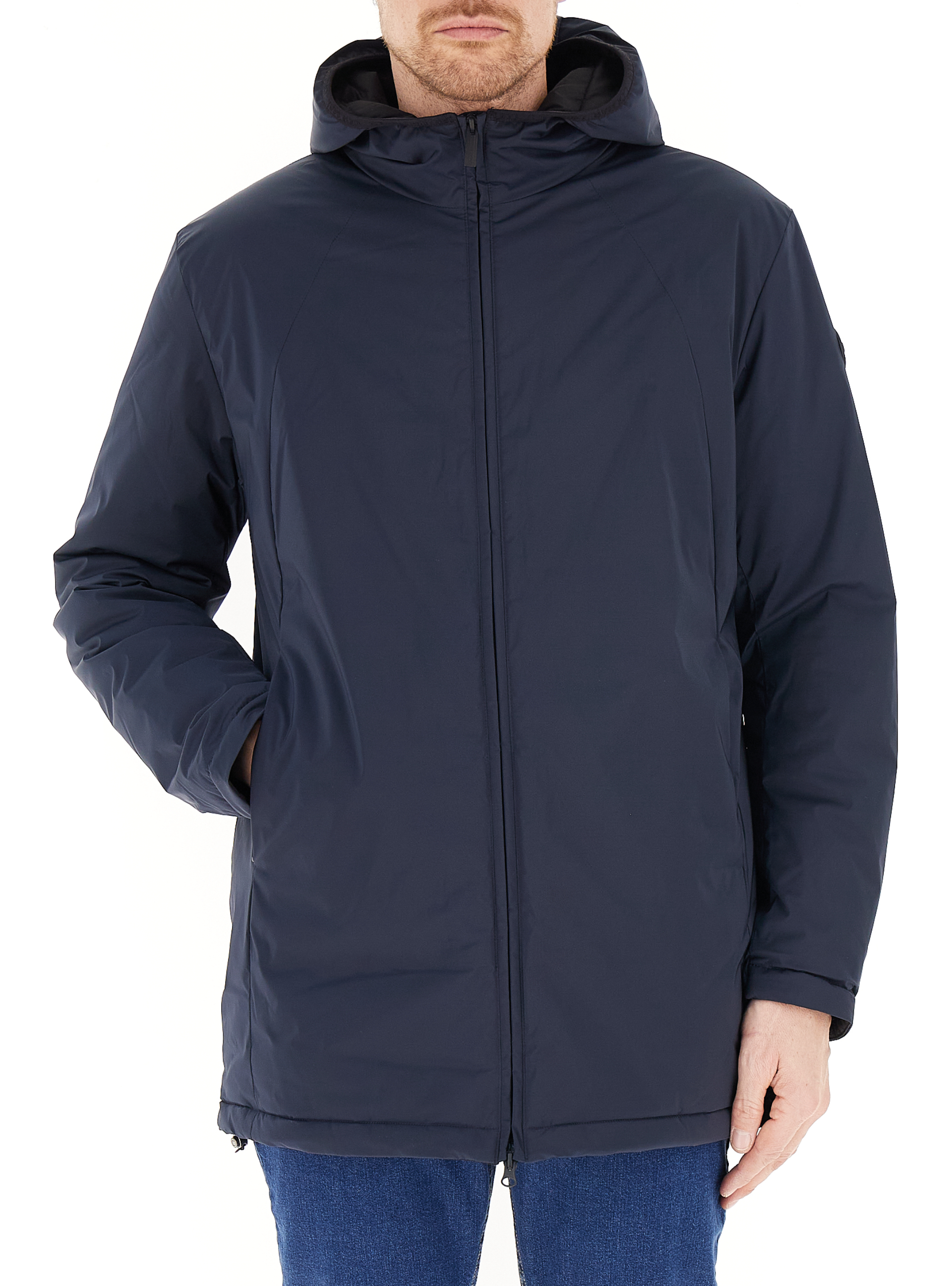 Giubbino con cappuccio ORIGINALS BLU NAVY