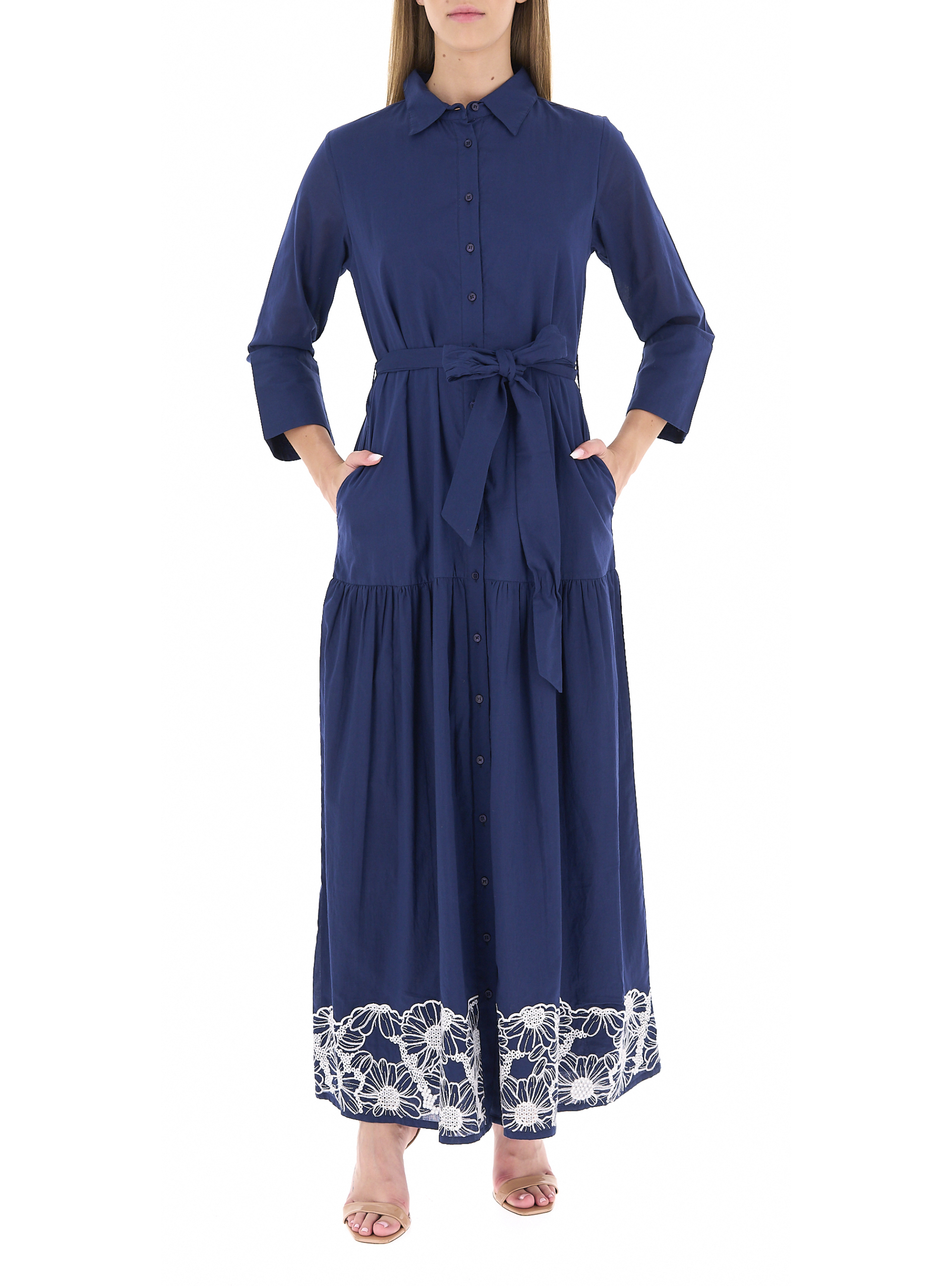 KOCCA Abito chemisier BLU NAVY M