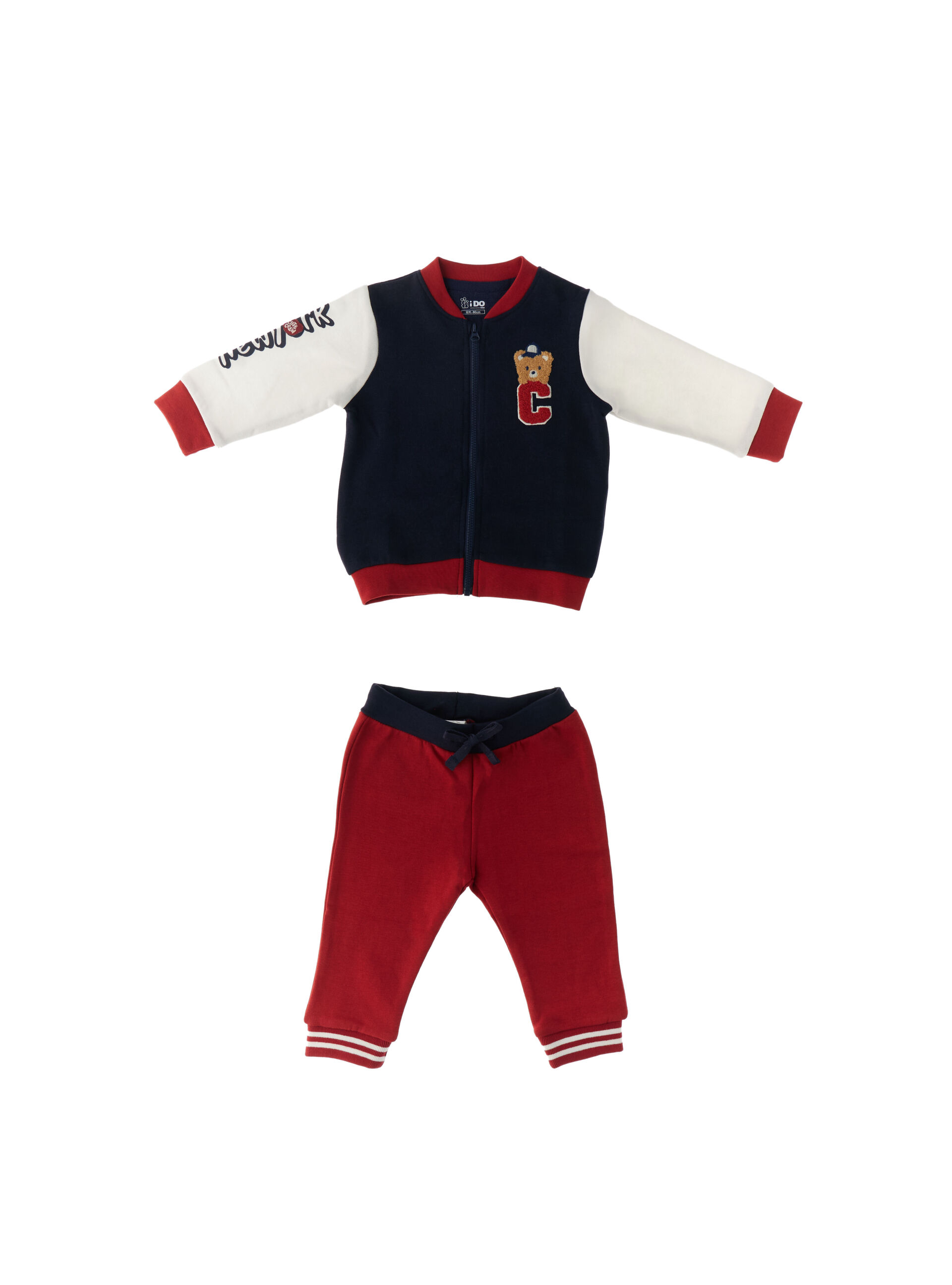 IDO Completo 2 pz NURSERY ROSSO 6M