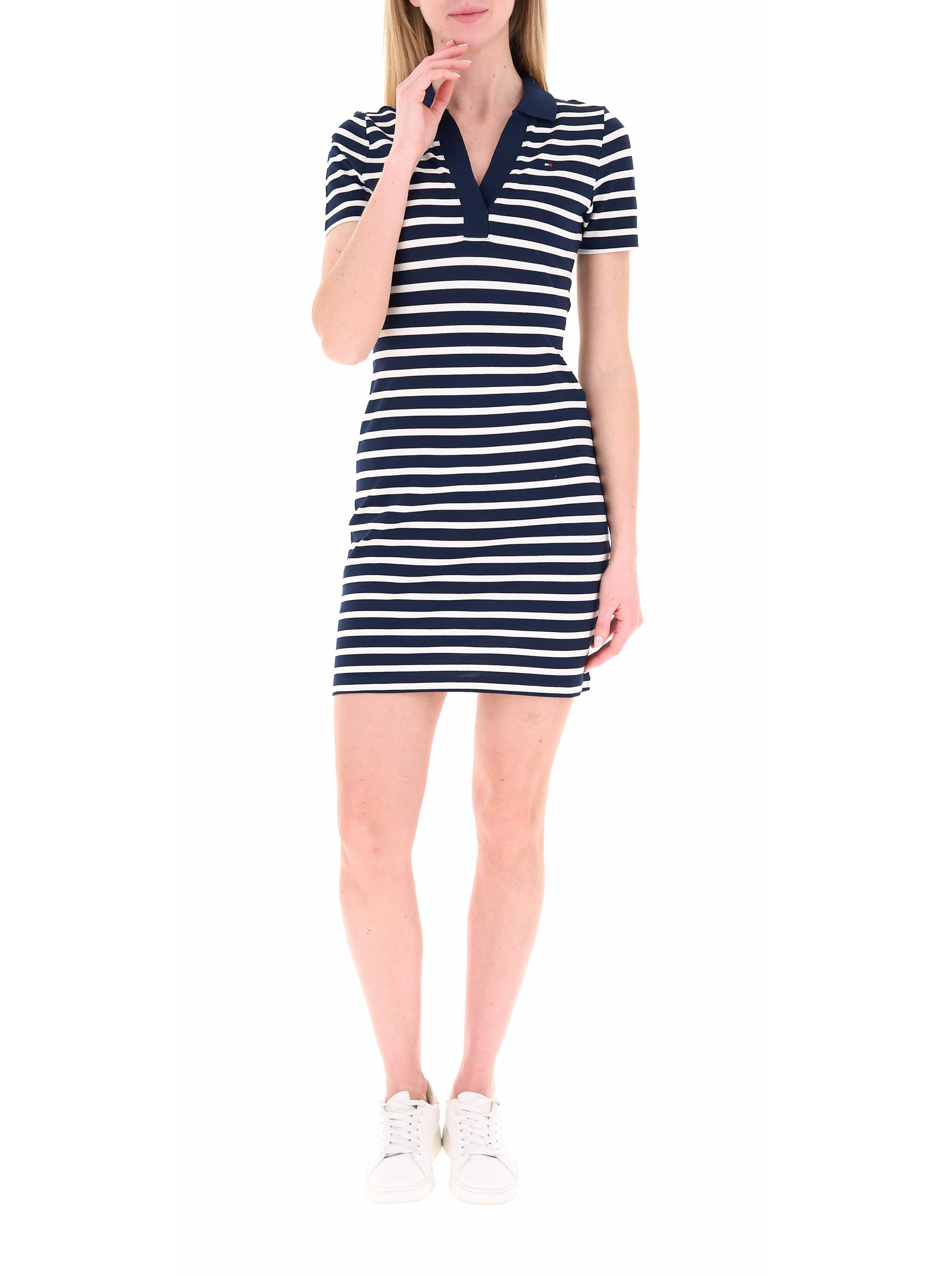 Abito in cotone BLU NAVY S