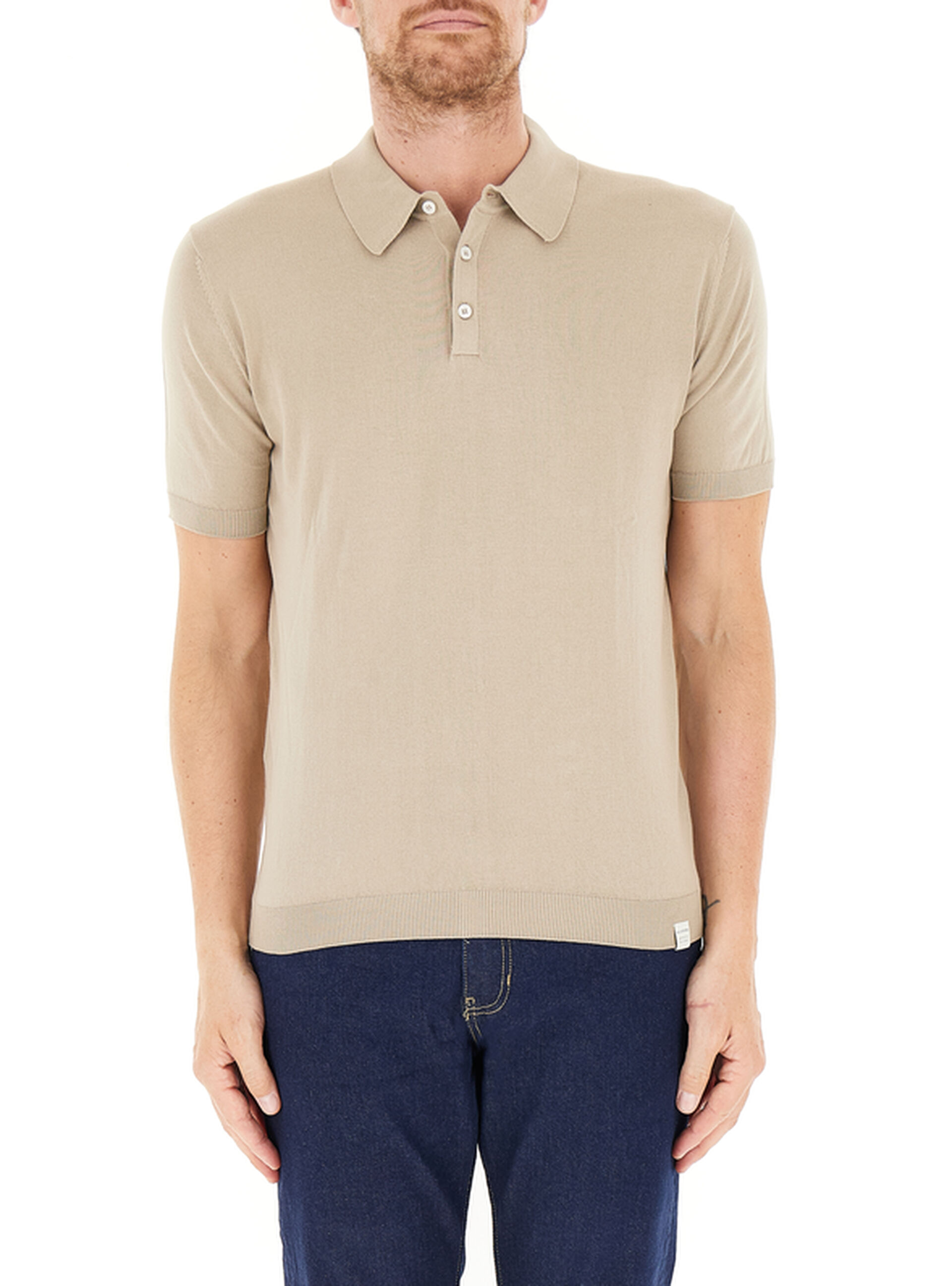 Polo maniche corte BEIGE