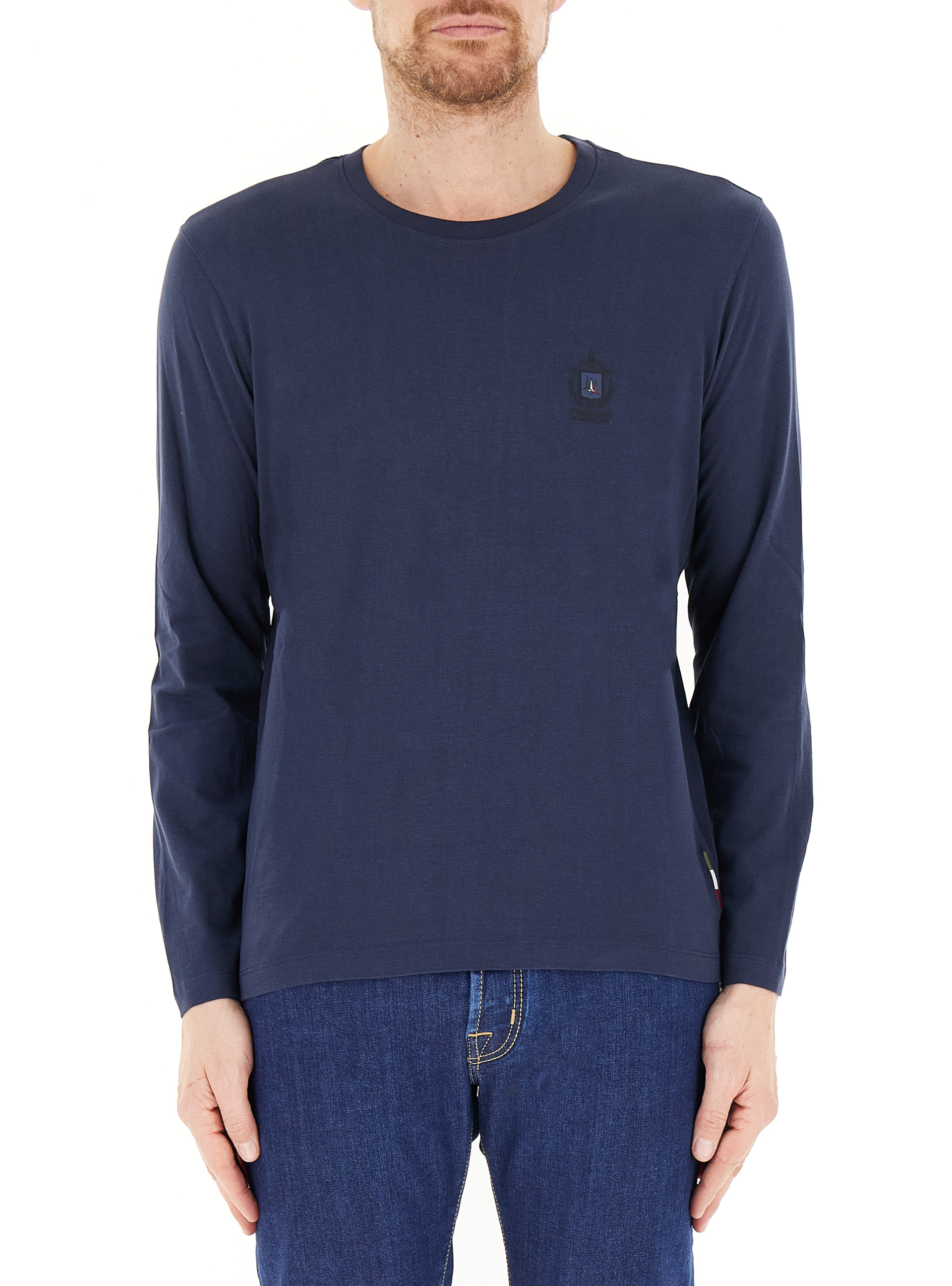 T-shirt maniche lunghe BLU AVIO XL