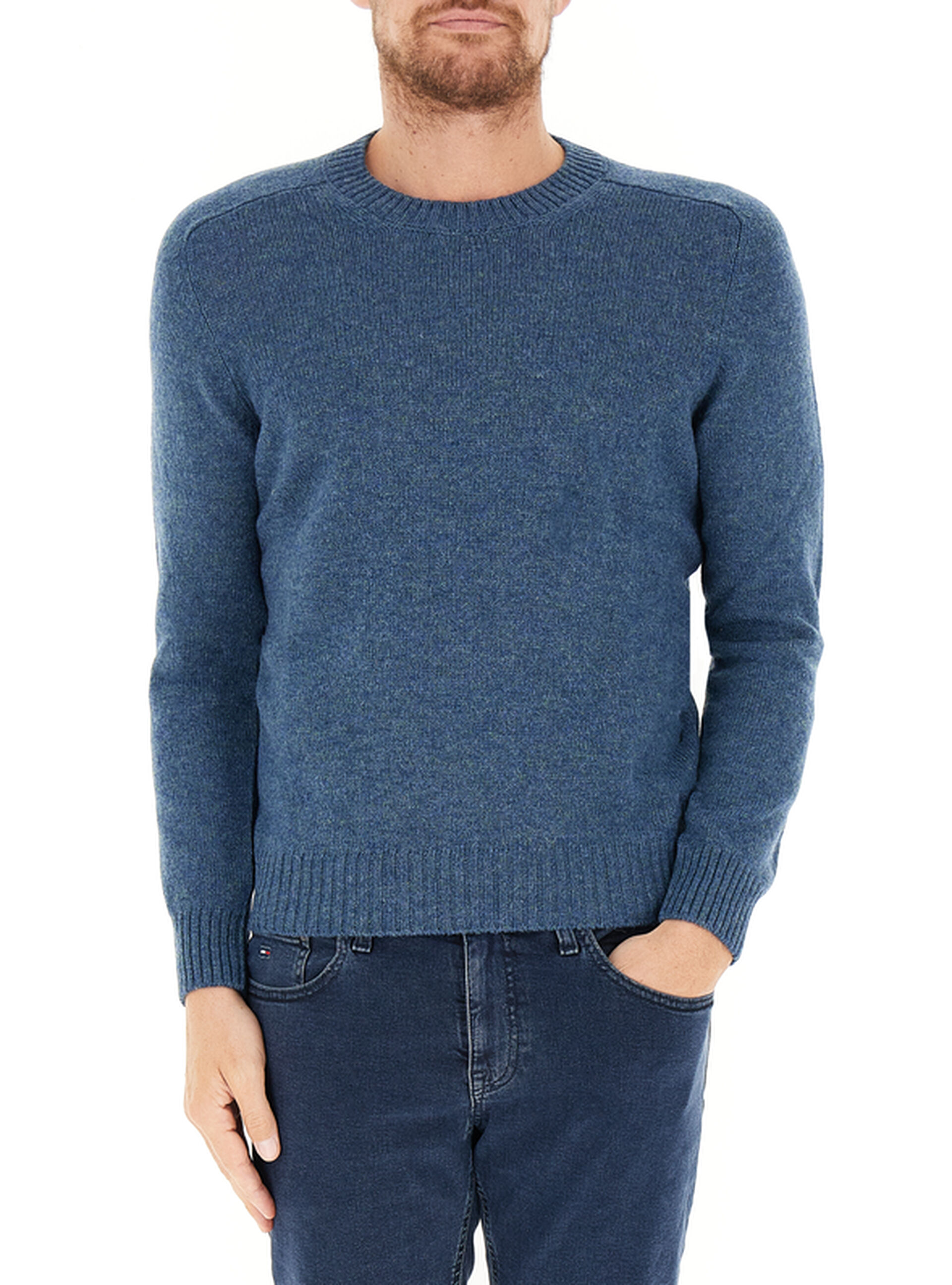 Maglione in lana BLU AVIO