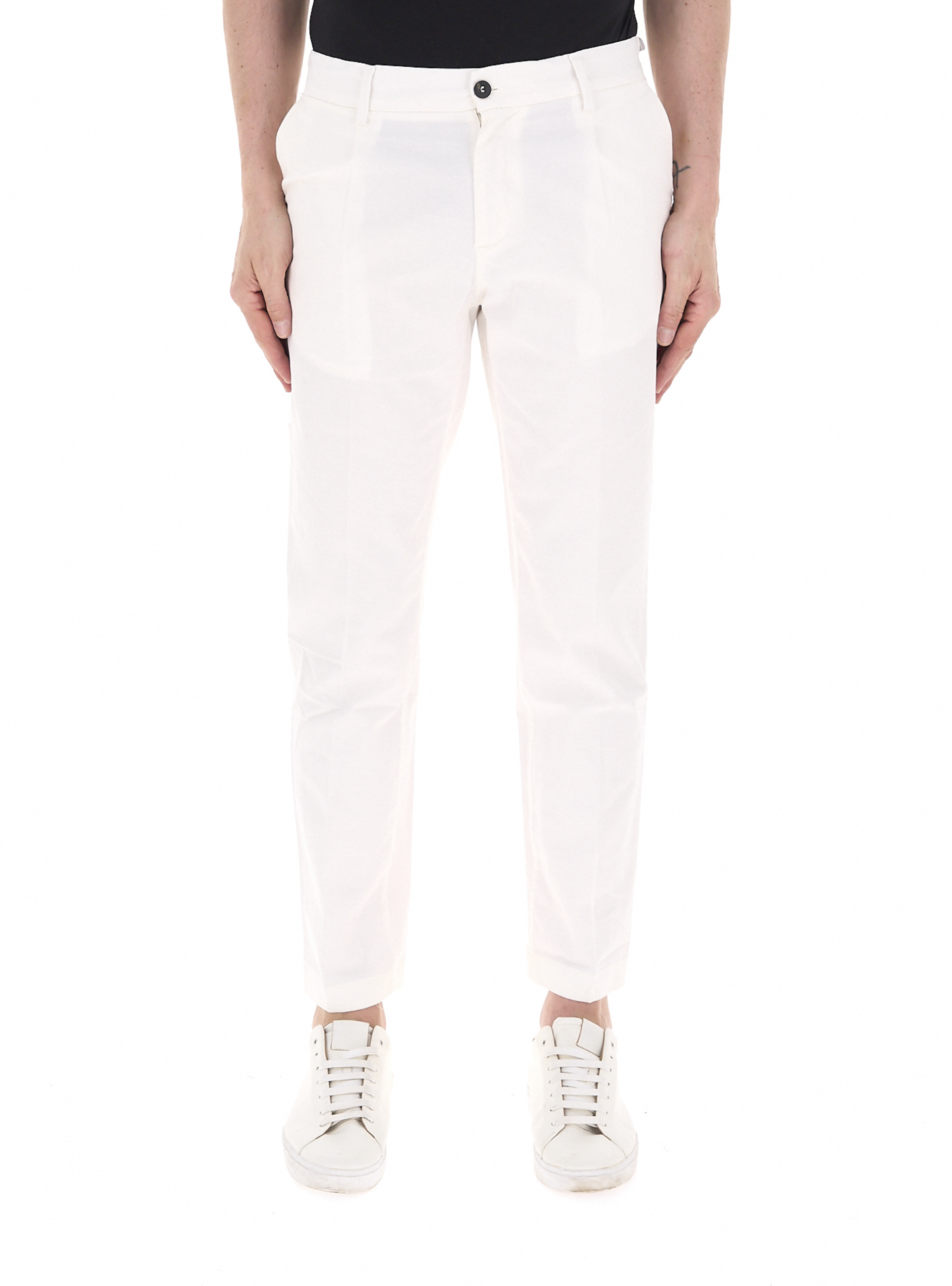 Pantalone misto lino BOMBOOGIE