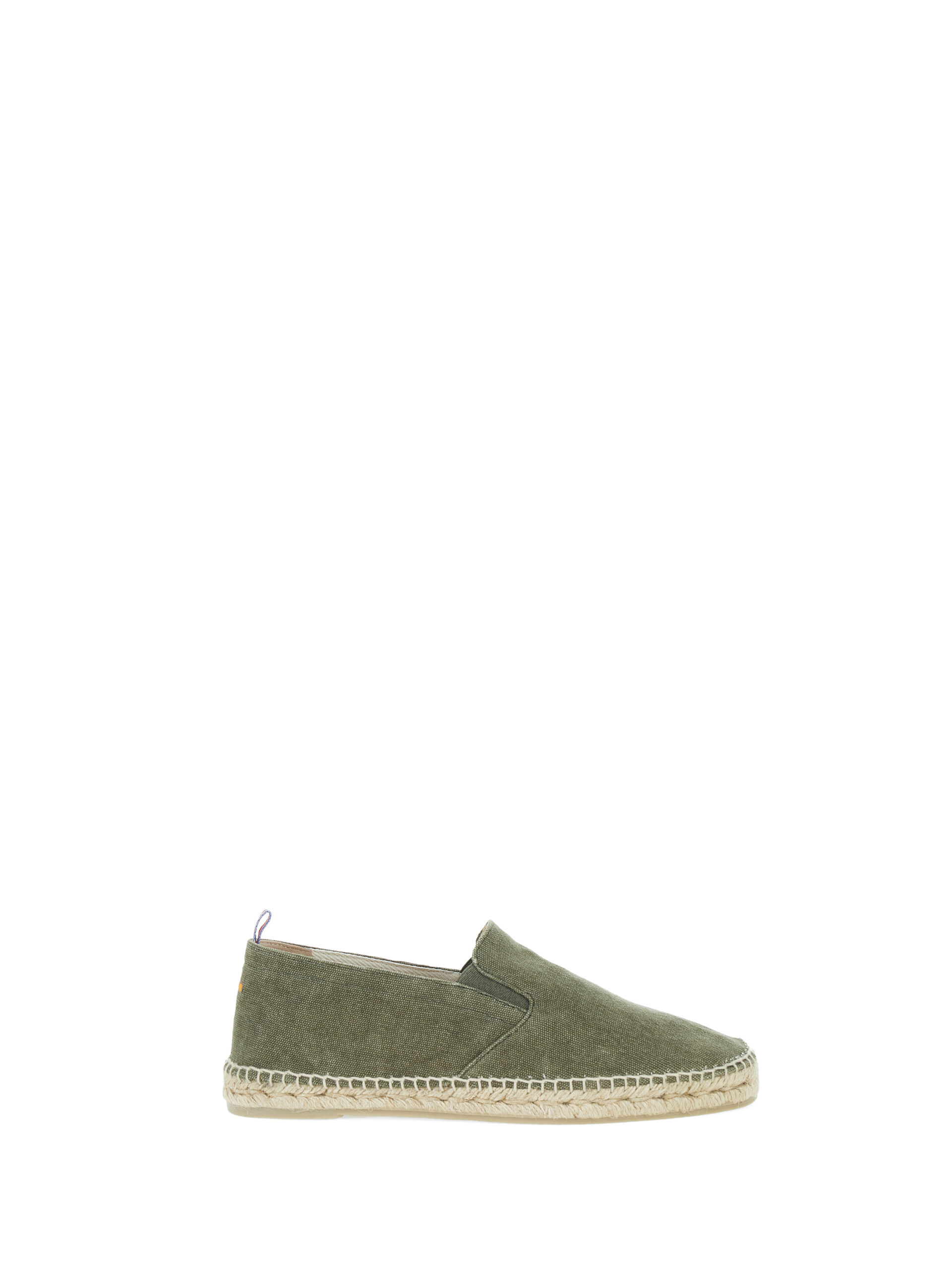 CASTAÑER Espadrillas in tessuto VERDE MILITARE