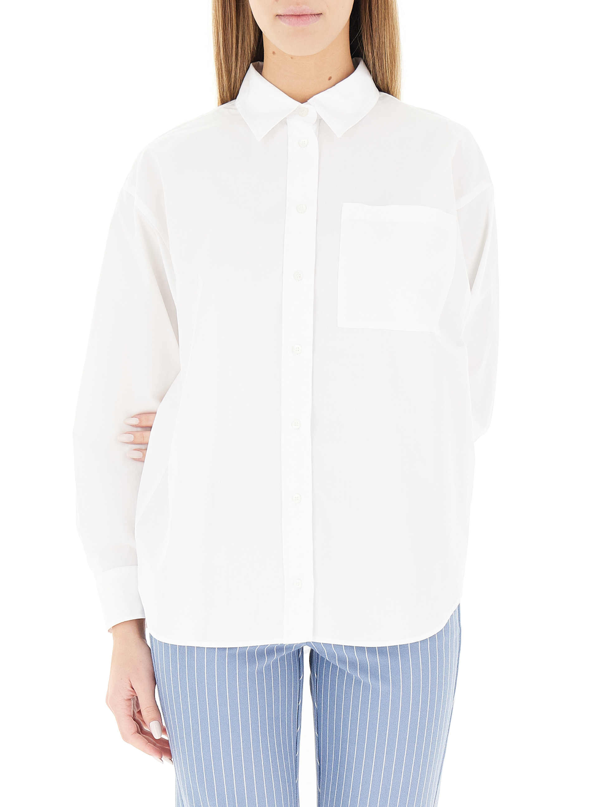 Camicia in cotone BIANCO 46
