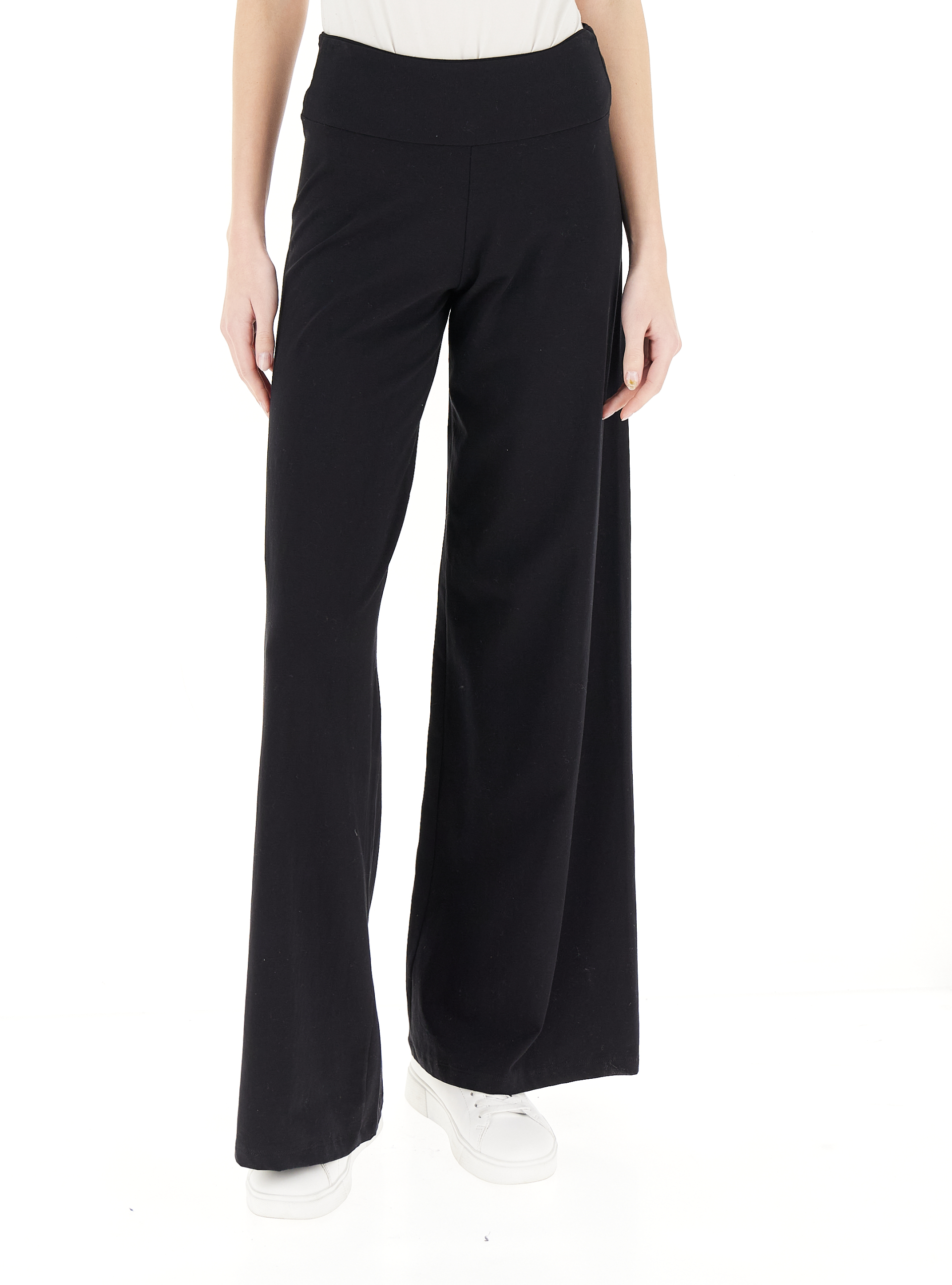 DEHA Pantalone wide leg NERO