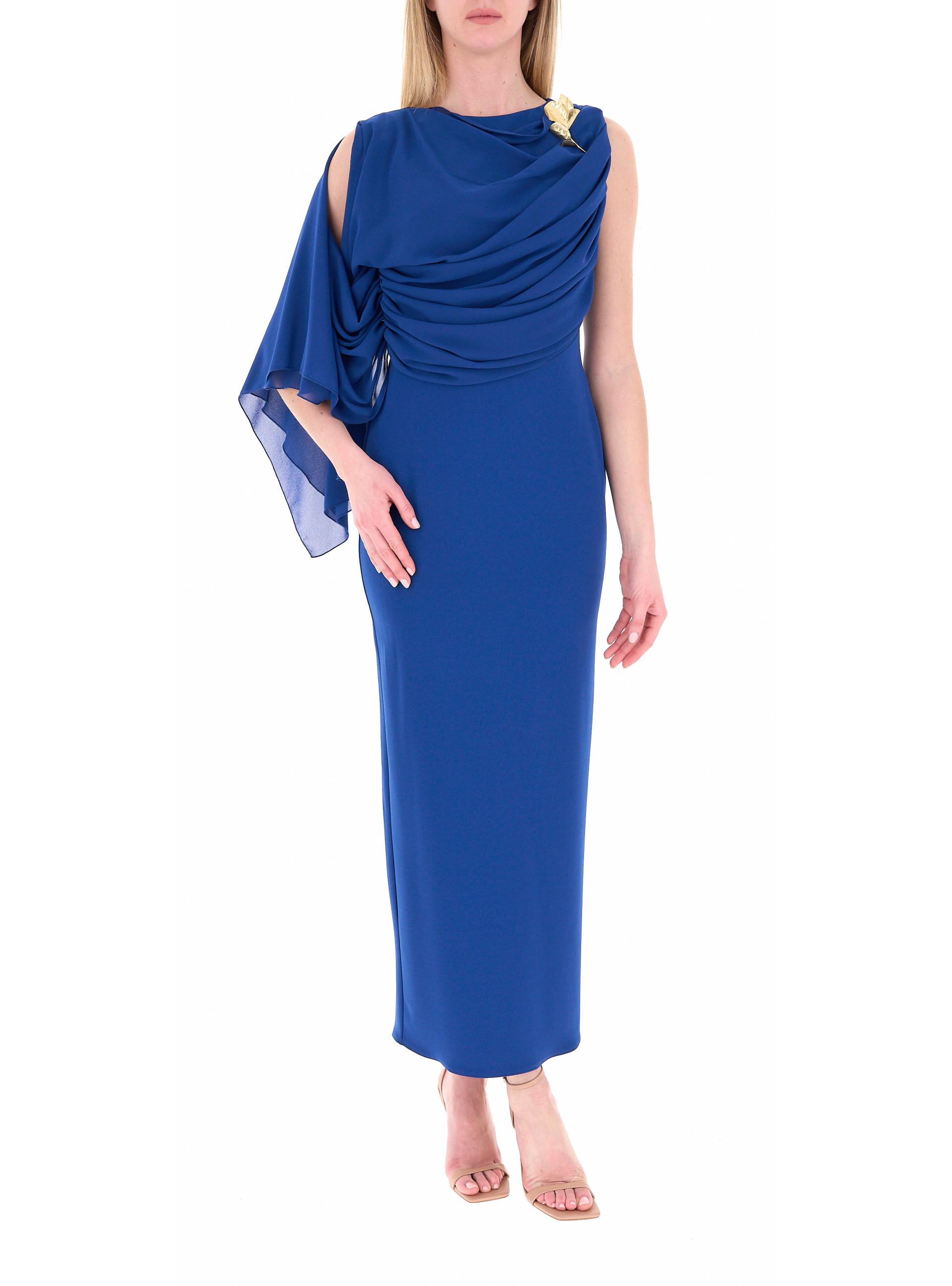 Abito con drappeggio BLUETTE