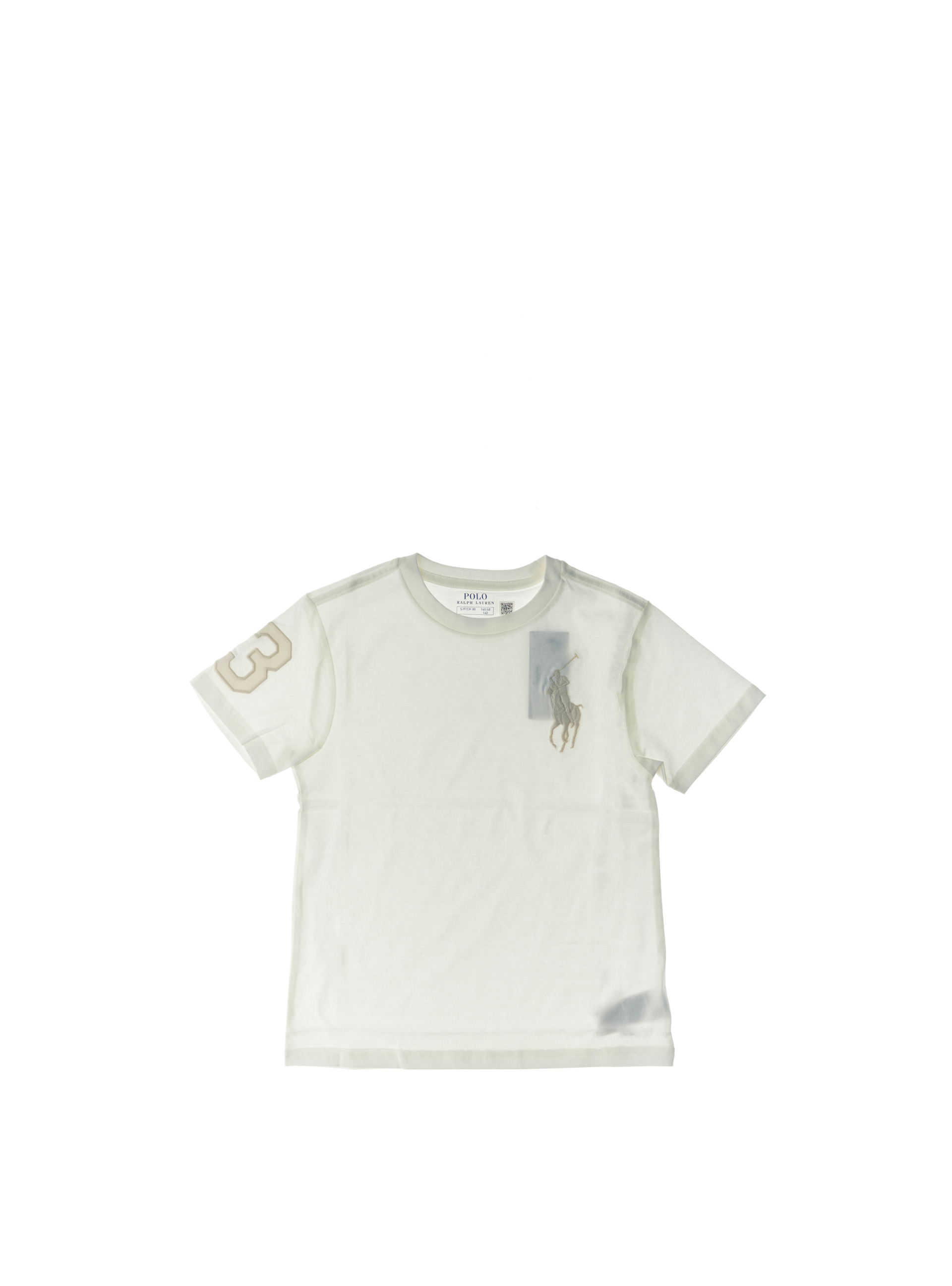 T-shirt girocollo POLO BOYS BURRO S