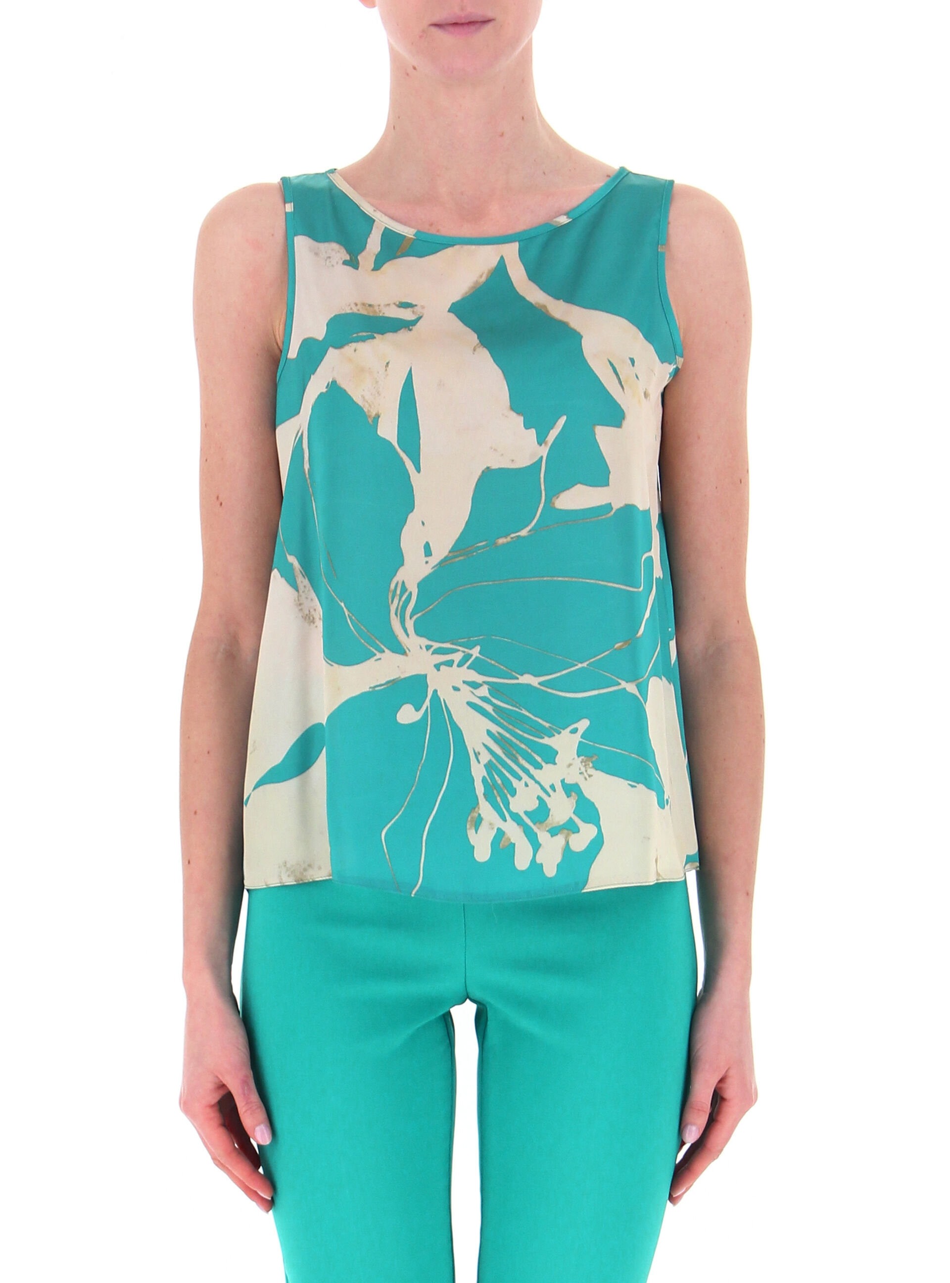 Canotta girocollo VERDE XS