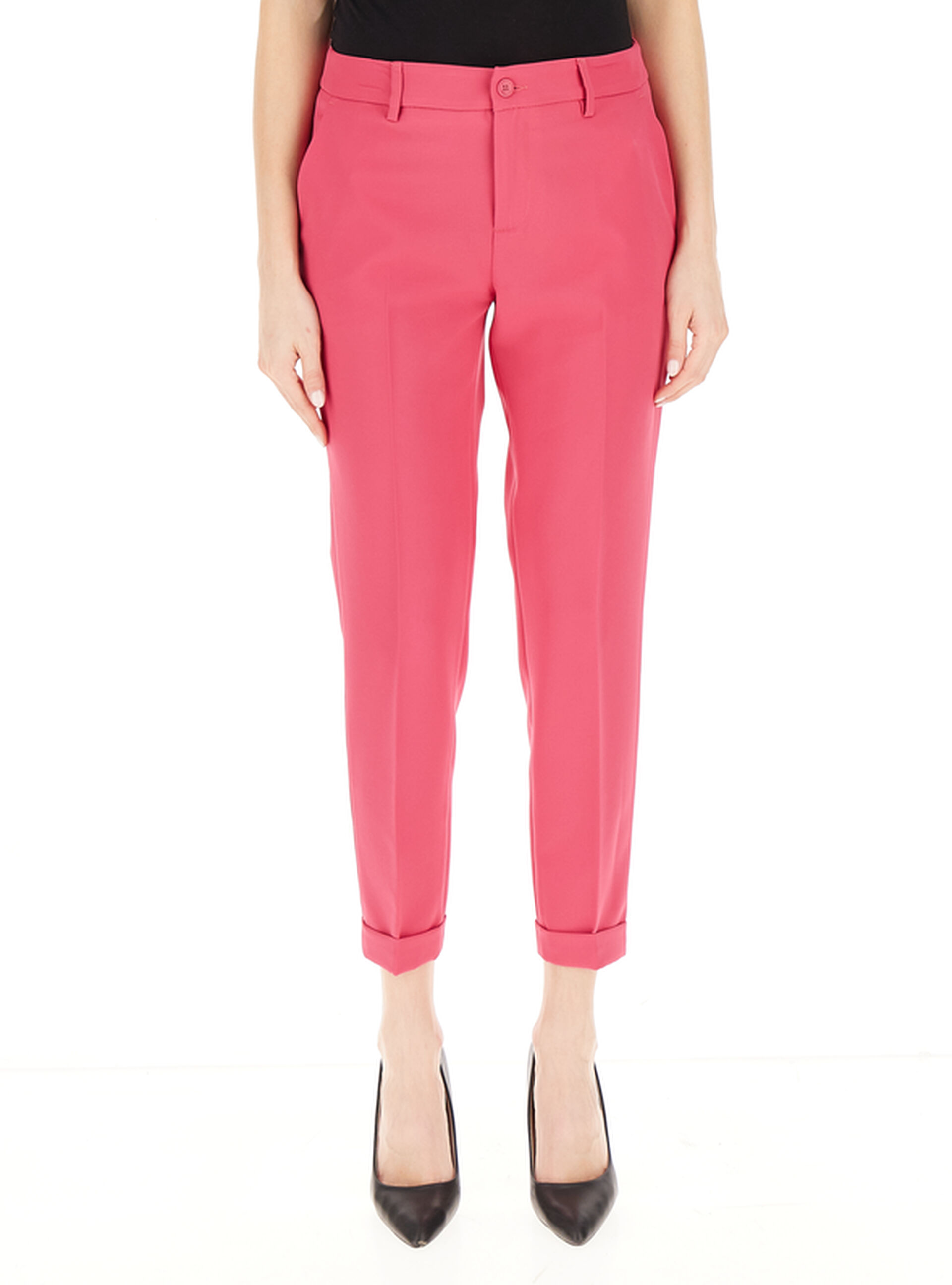 Pantalone Chino Pinces LIU JEANS ROSA SCURO 42