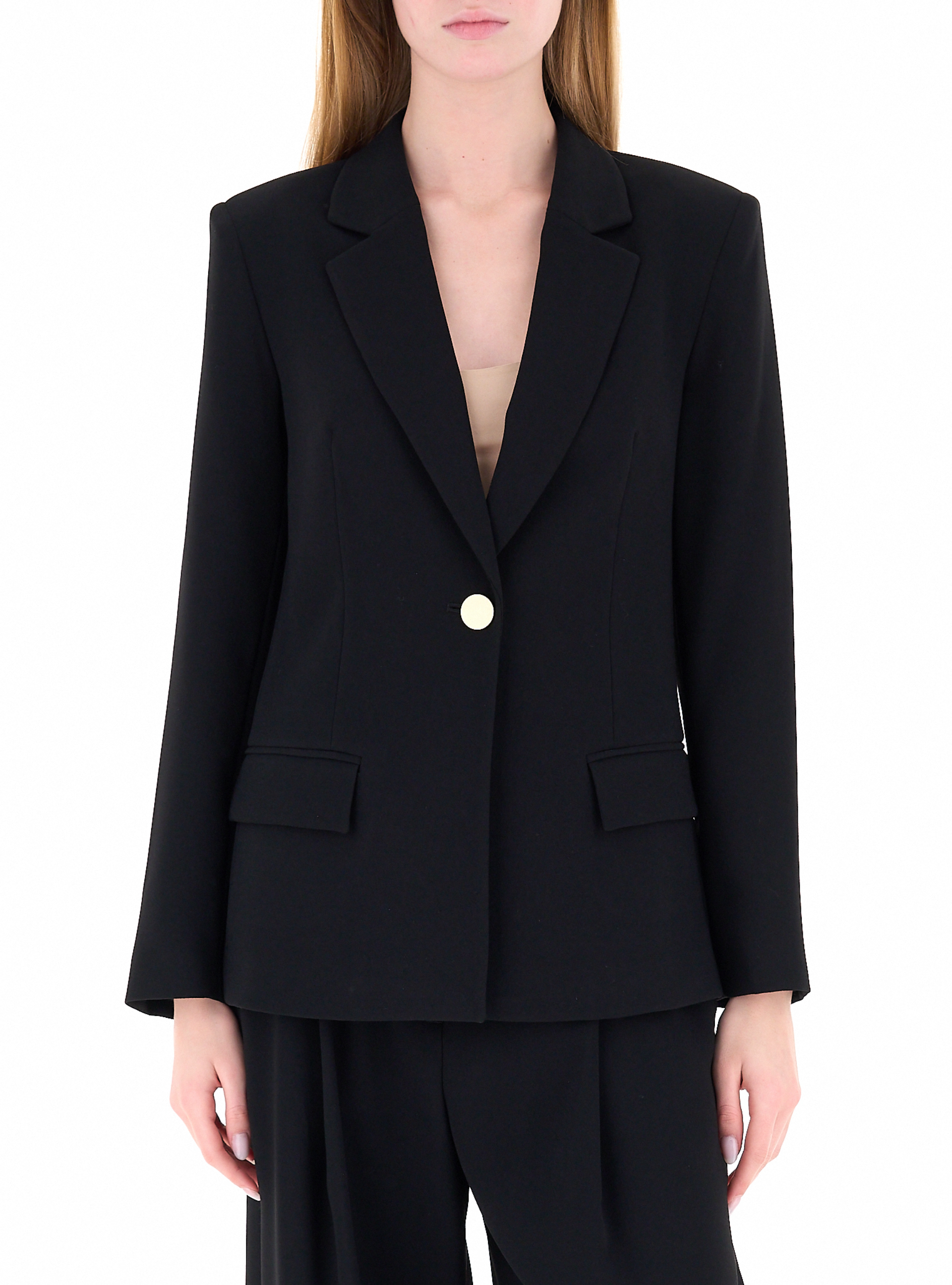 Blazer monopetto NERO
