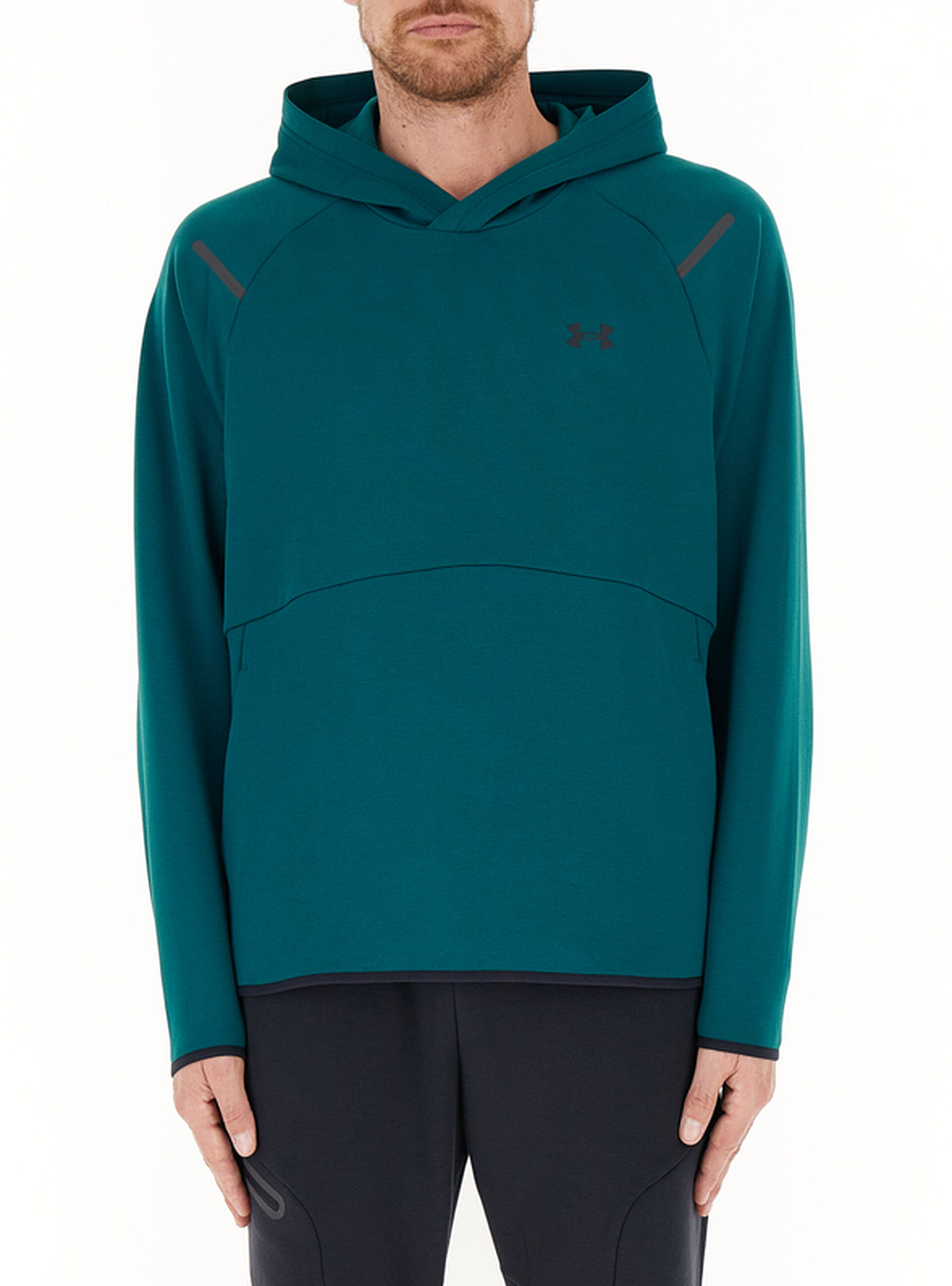 Felpa con cappuccio VERDE