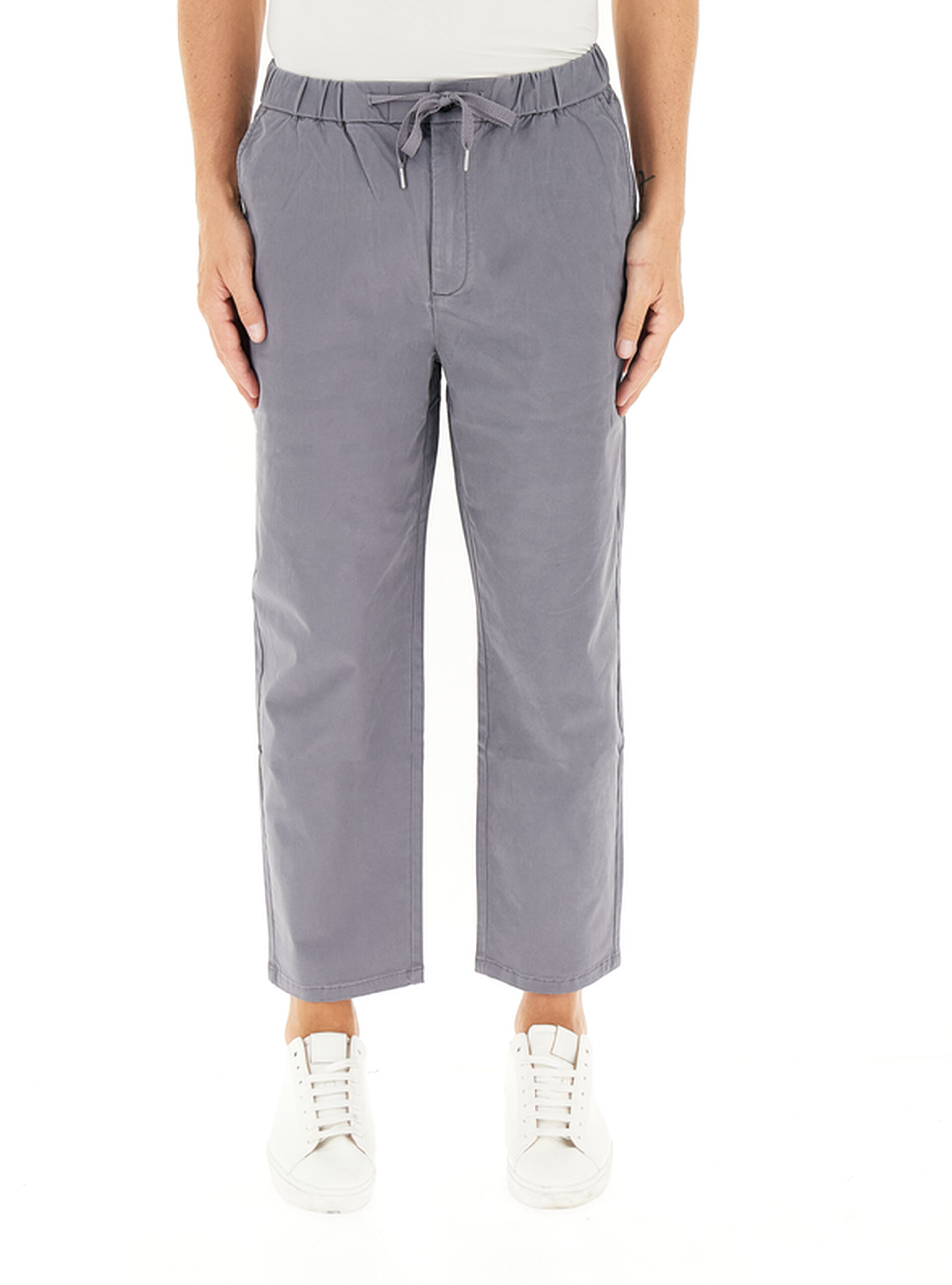 Pantalone vita elasticizzata GRIGIO