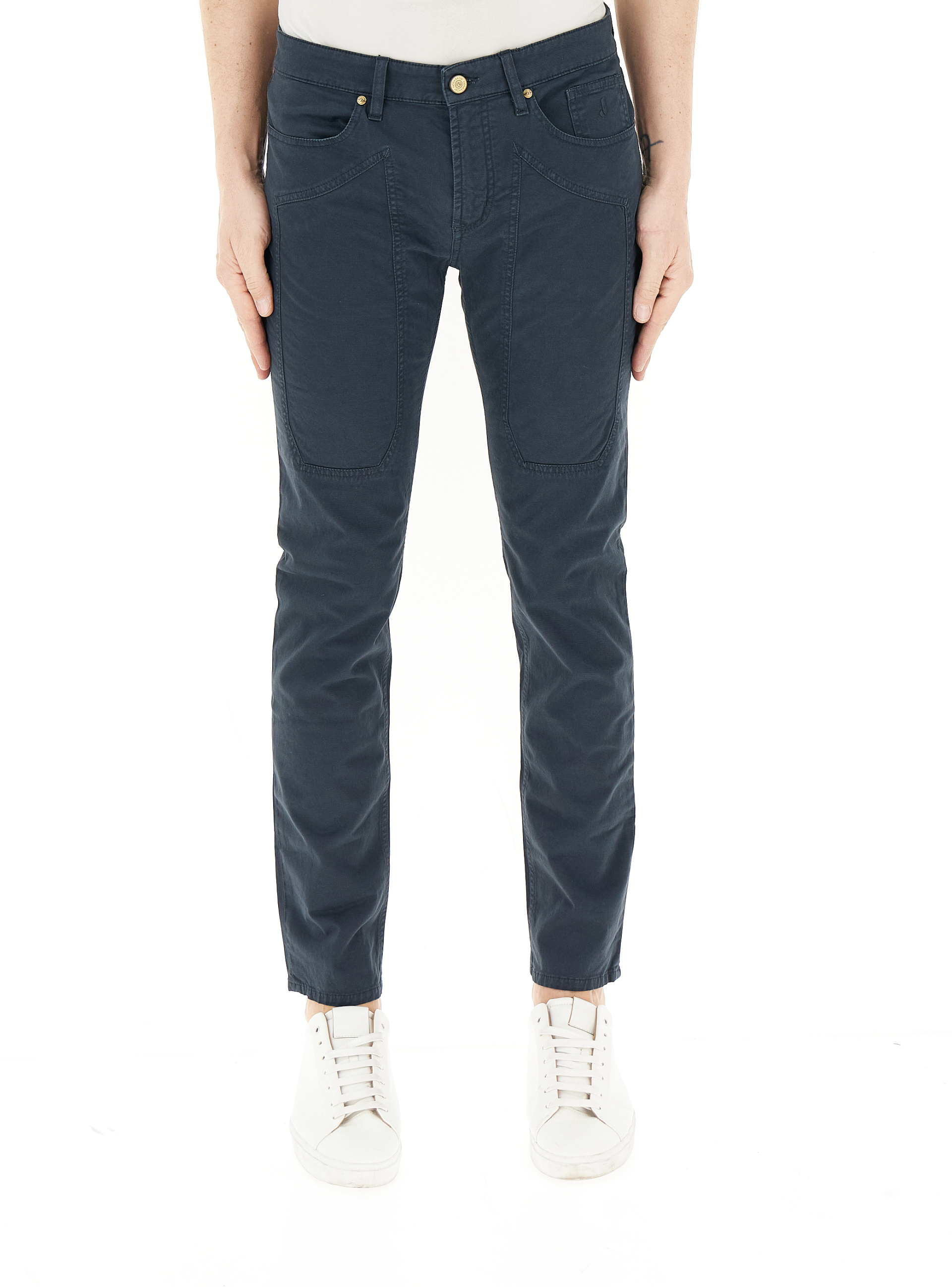 JECKERSON Pantalone slim BLU AVIO