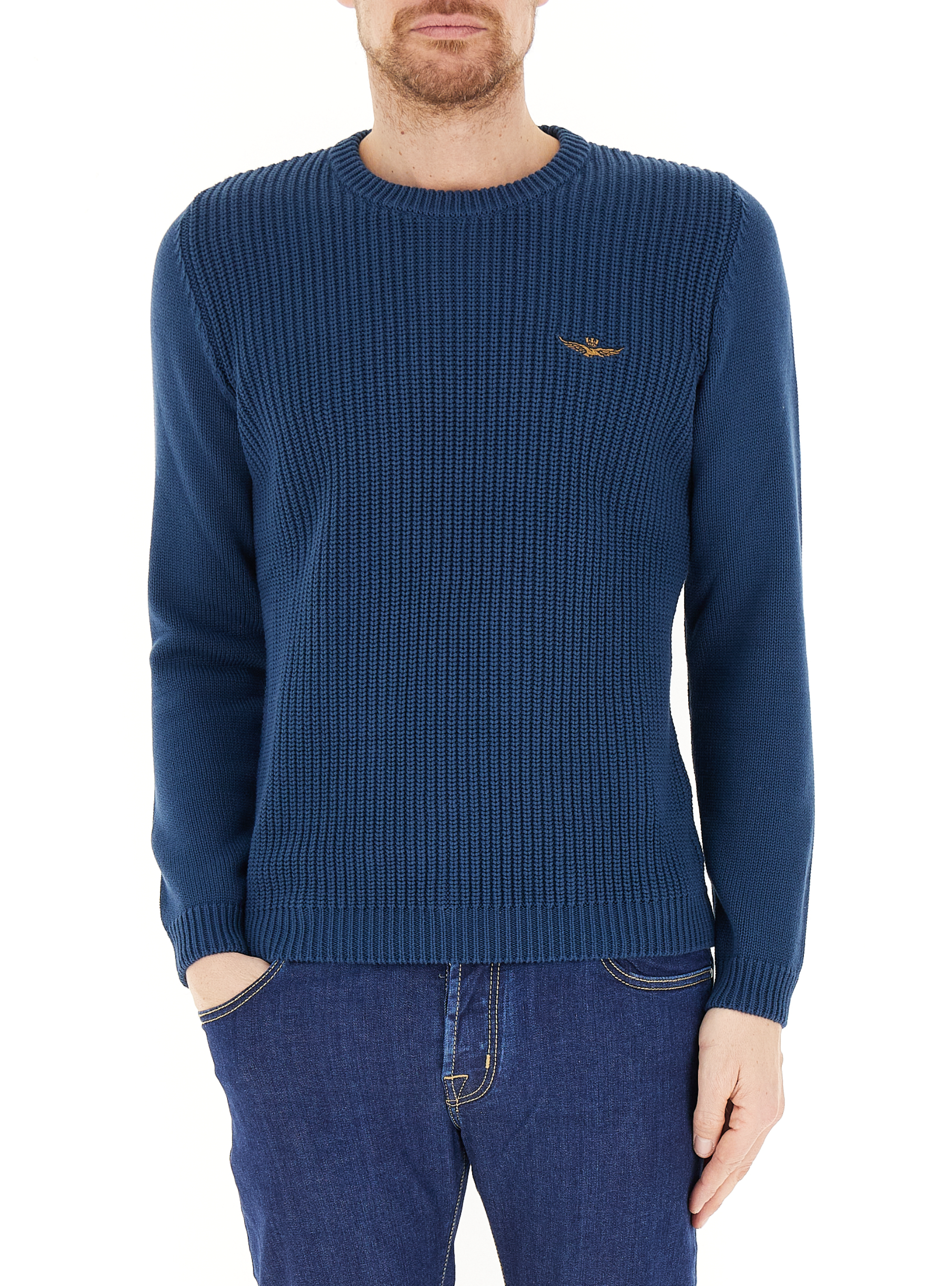 Maglione in cotone PAVONE M