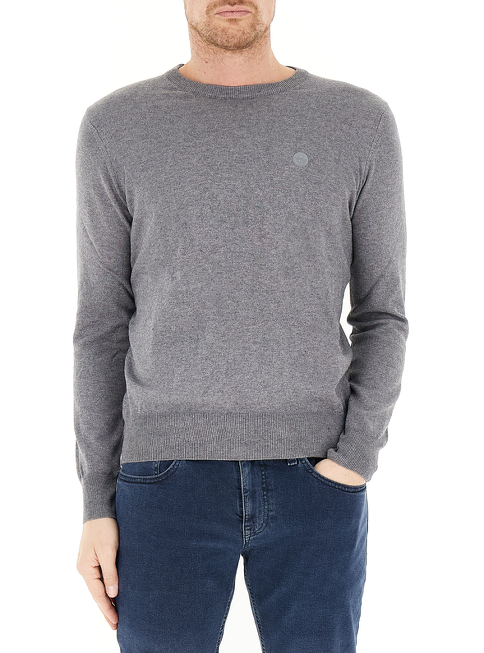 Maglione girocollo GRIGIO XXL